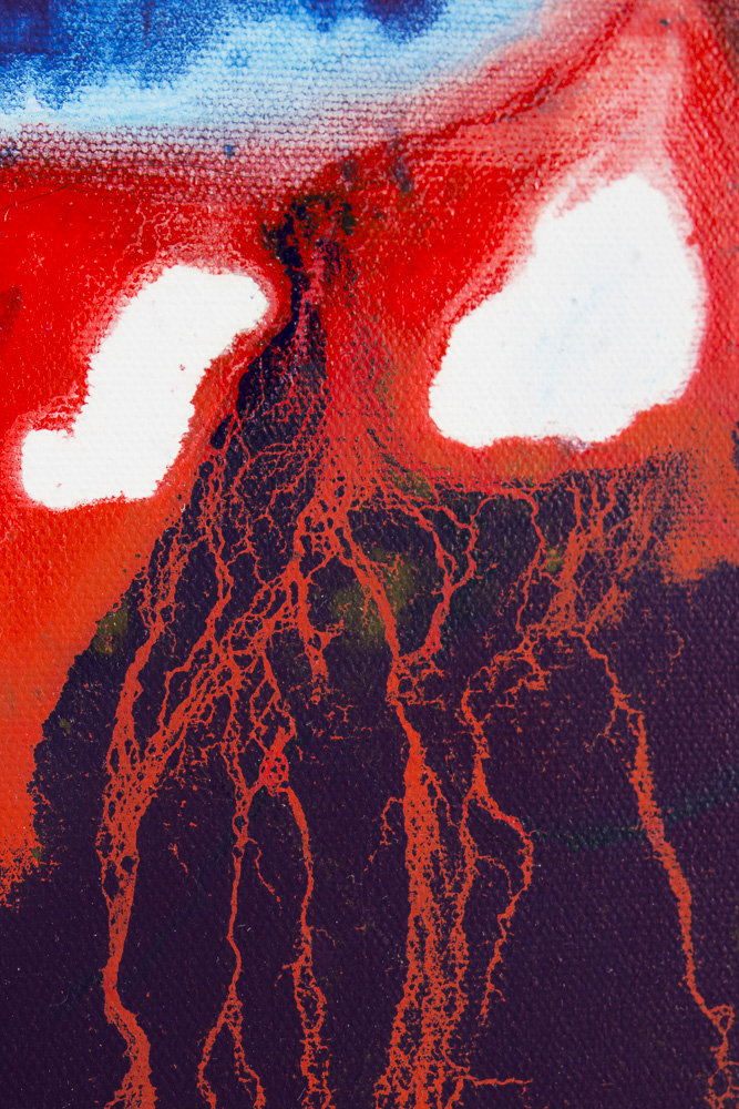 Oil Painting of Abstract Composition