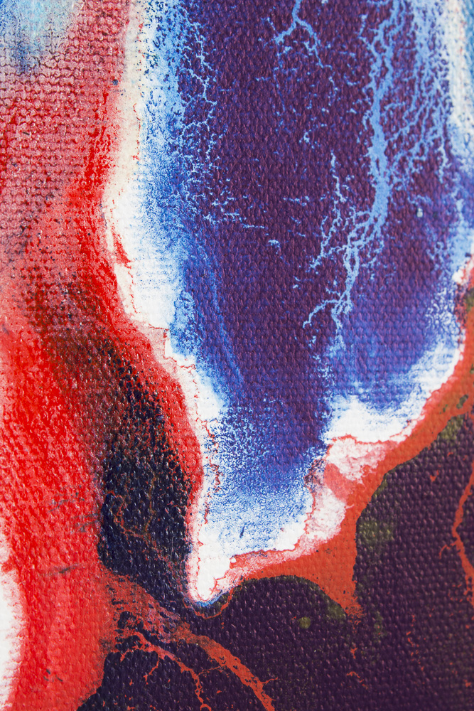 Oil Painting of Abstract Composition