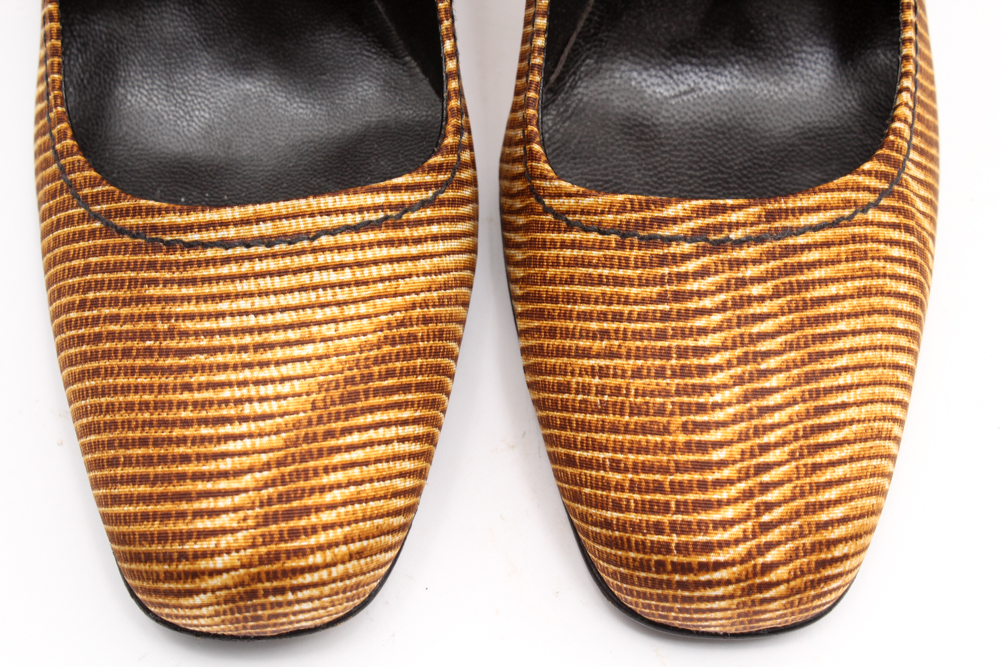 Prada Pumps with Curved Heels