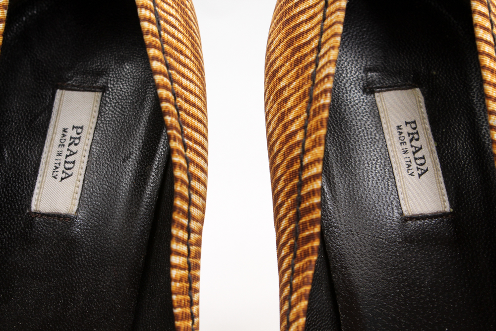 Prada Pumps with Curved Heels