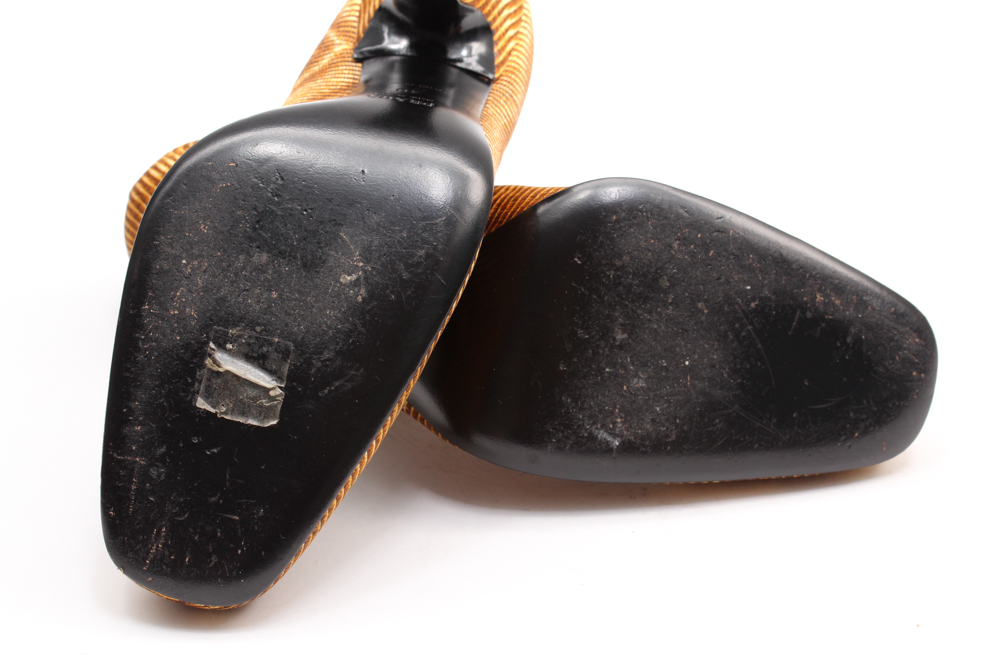 Prada Pumps with Curved Heels