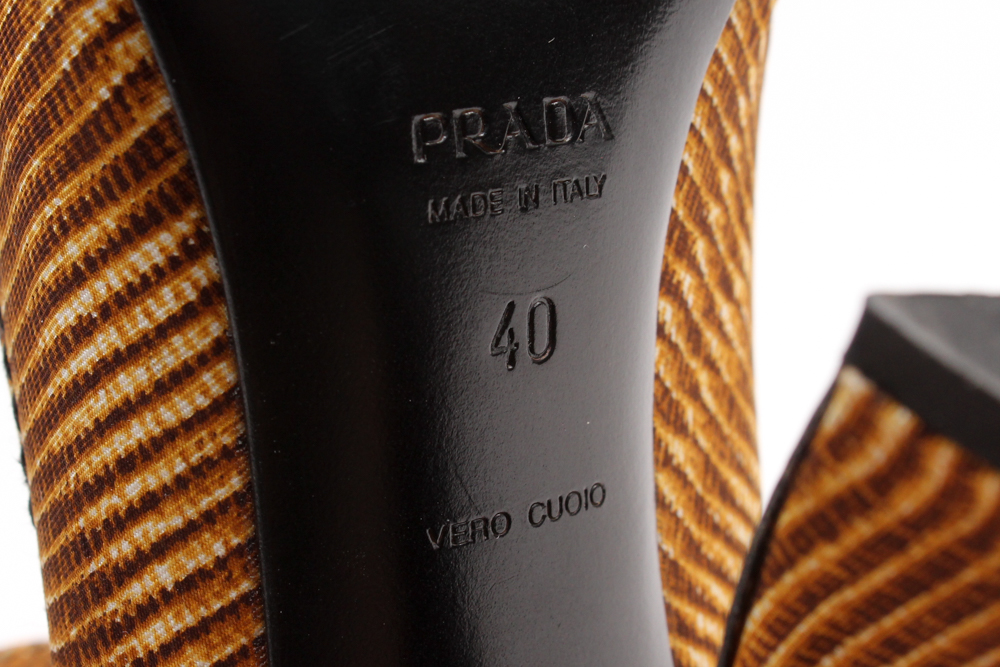 Prada Pumps with Curved Heels