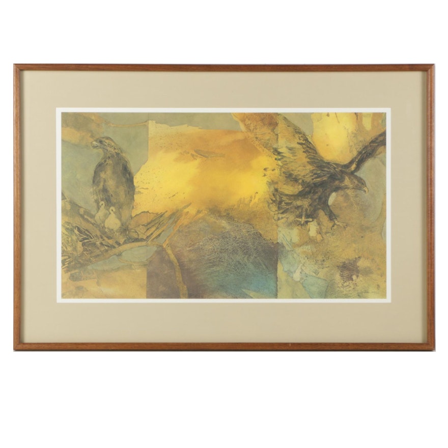 Sue Wise Limited Edition Offset Lithograph "Eyrie"