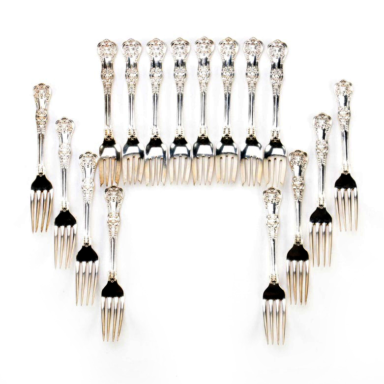 Tiffany & Co "English King" Sterling Silver Forks