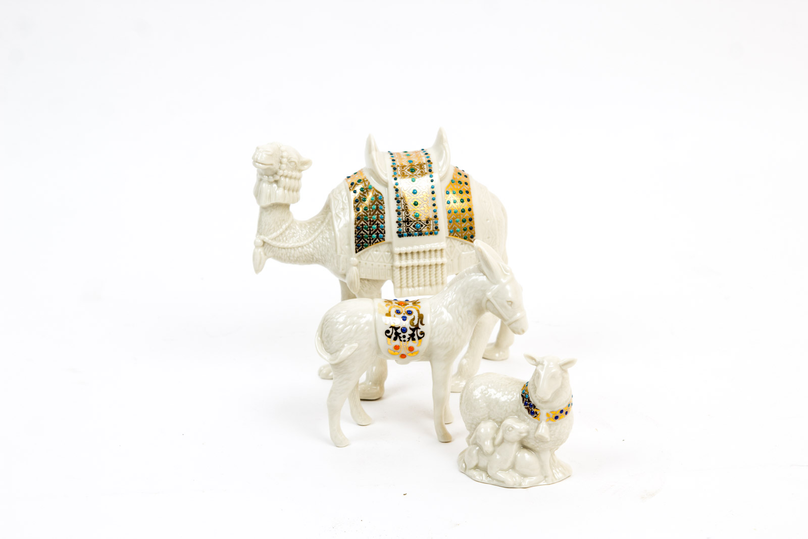 Lenox China Jewel Nativity Figurines