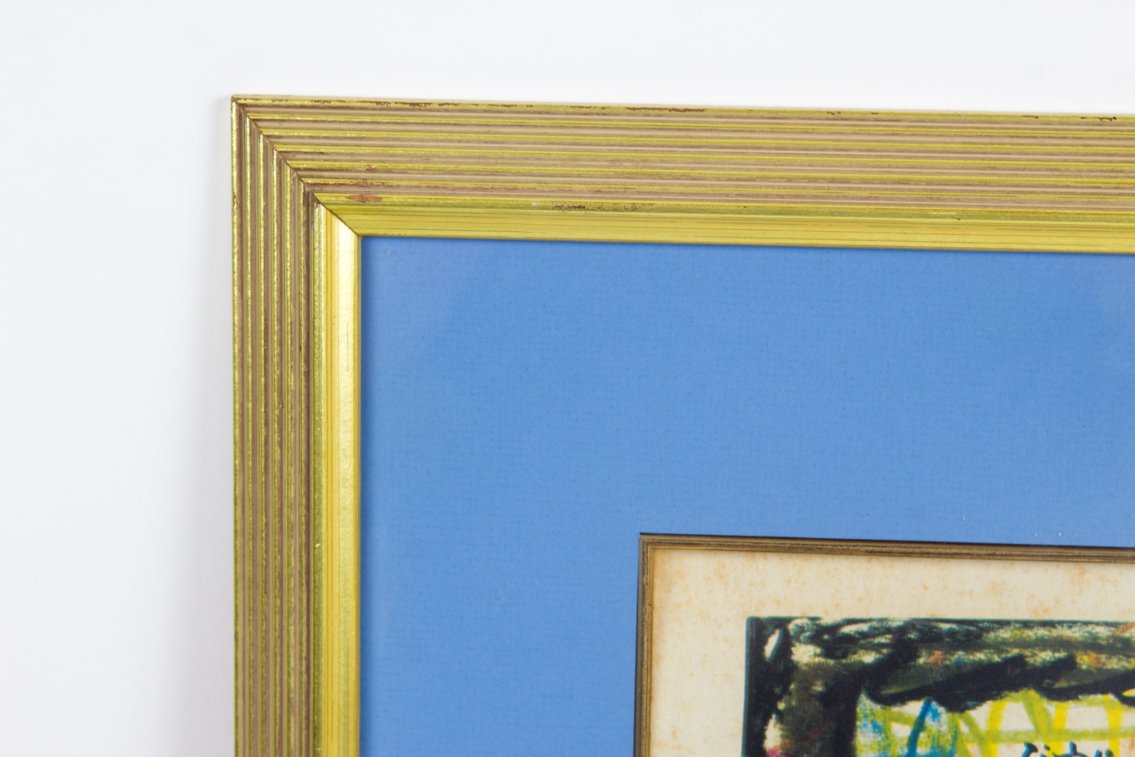 Offset Lithograph After Picasso "Woman In A Hat With Pompoms and Printed Blouse"