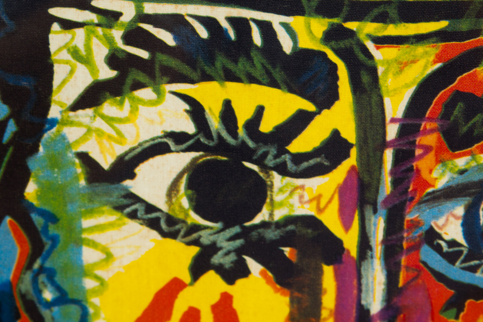 Offset Lithograph After Picasso "Woman In A Hat With Pompoms and Printed Blouse"