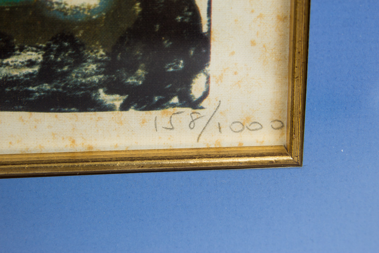 Offset Lithograph After Picasso "Woman In A Hat With Pompoms and Printed Blouse"