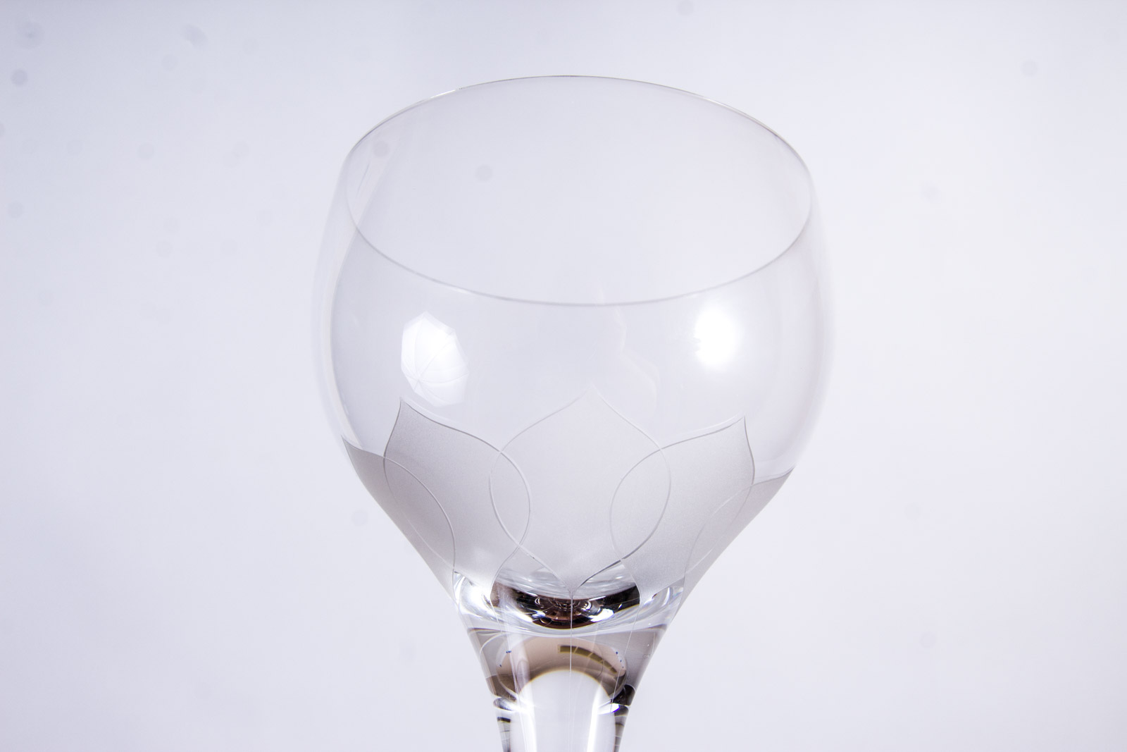 Assortment of Rosenthal "Lotus" Crystal Glassware