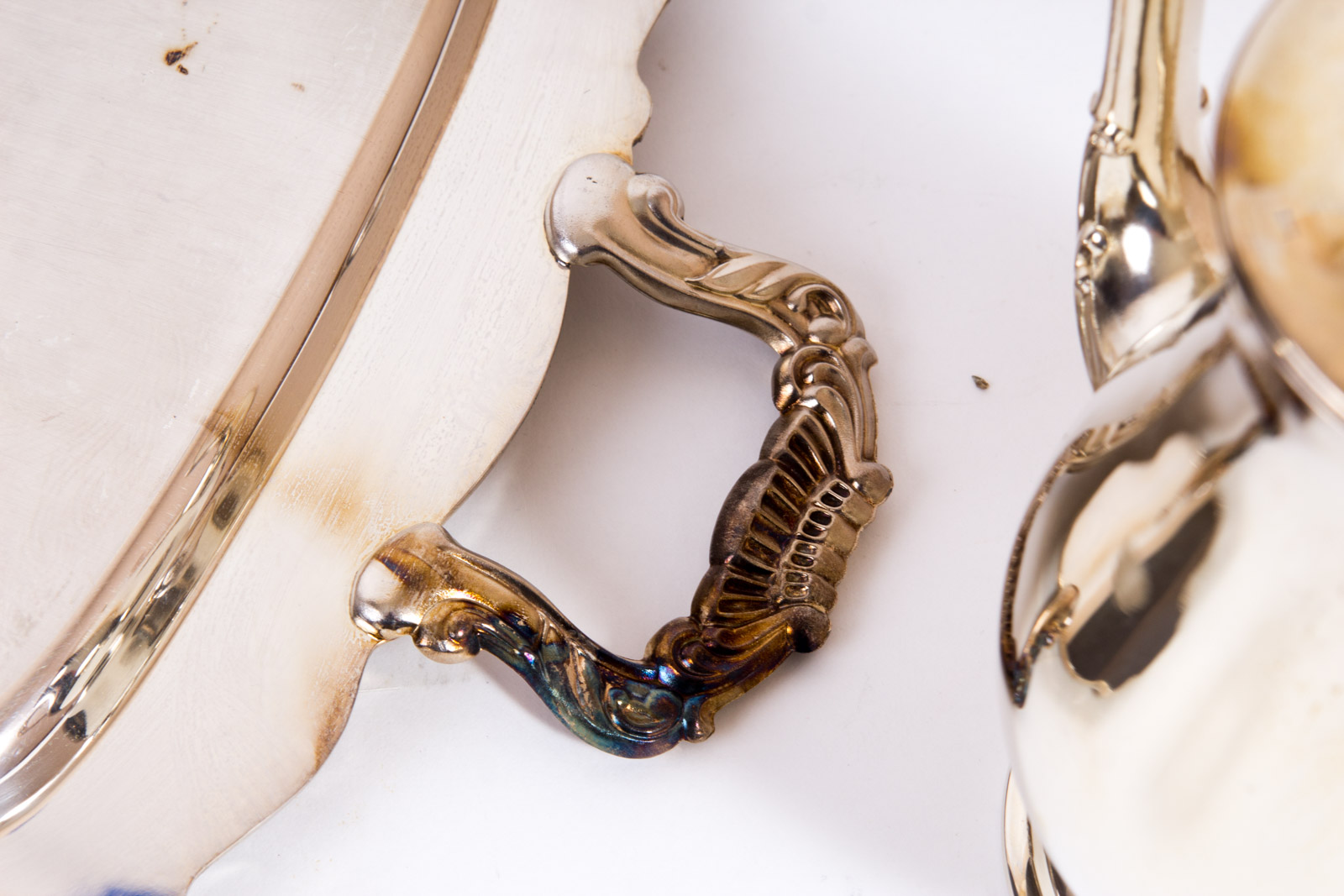 Vintage Oneida Silver Plated Tea Service Set