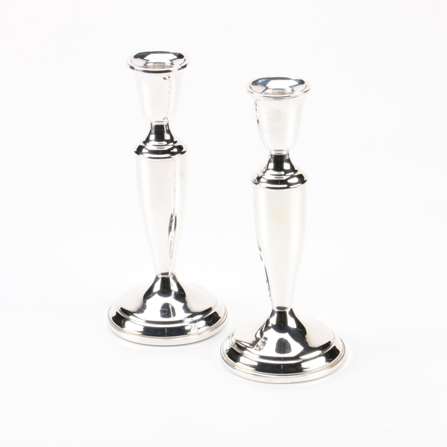 Towle Weighted Sterling Silver Candleholders