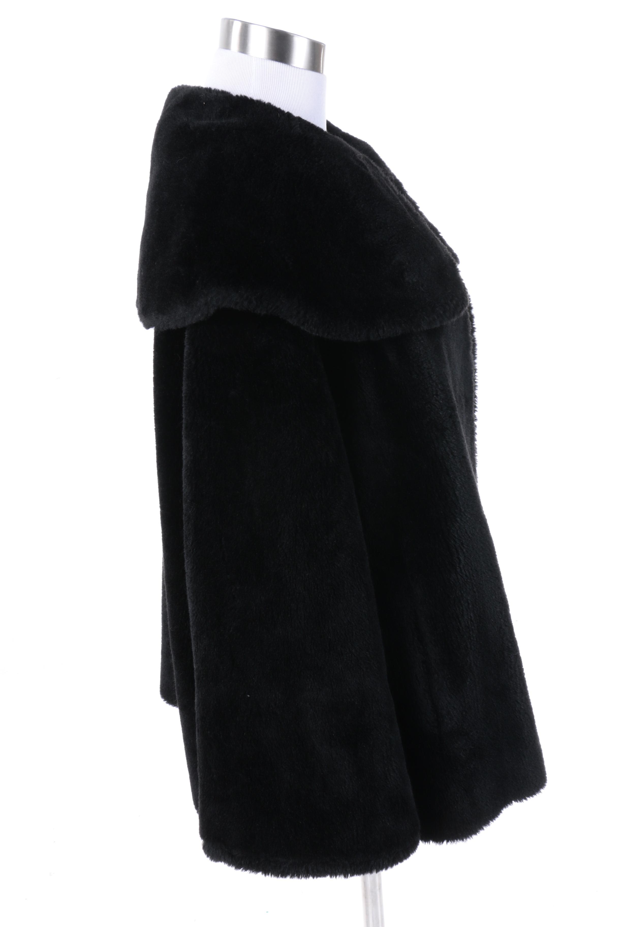 Women's Vintage Faux Fur Coat