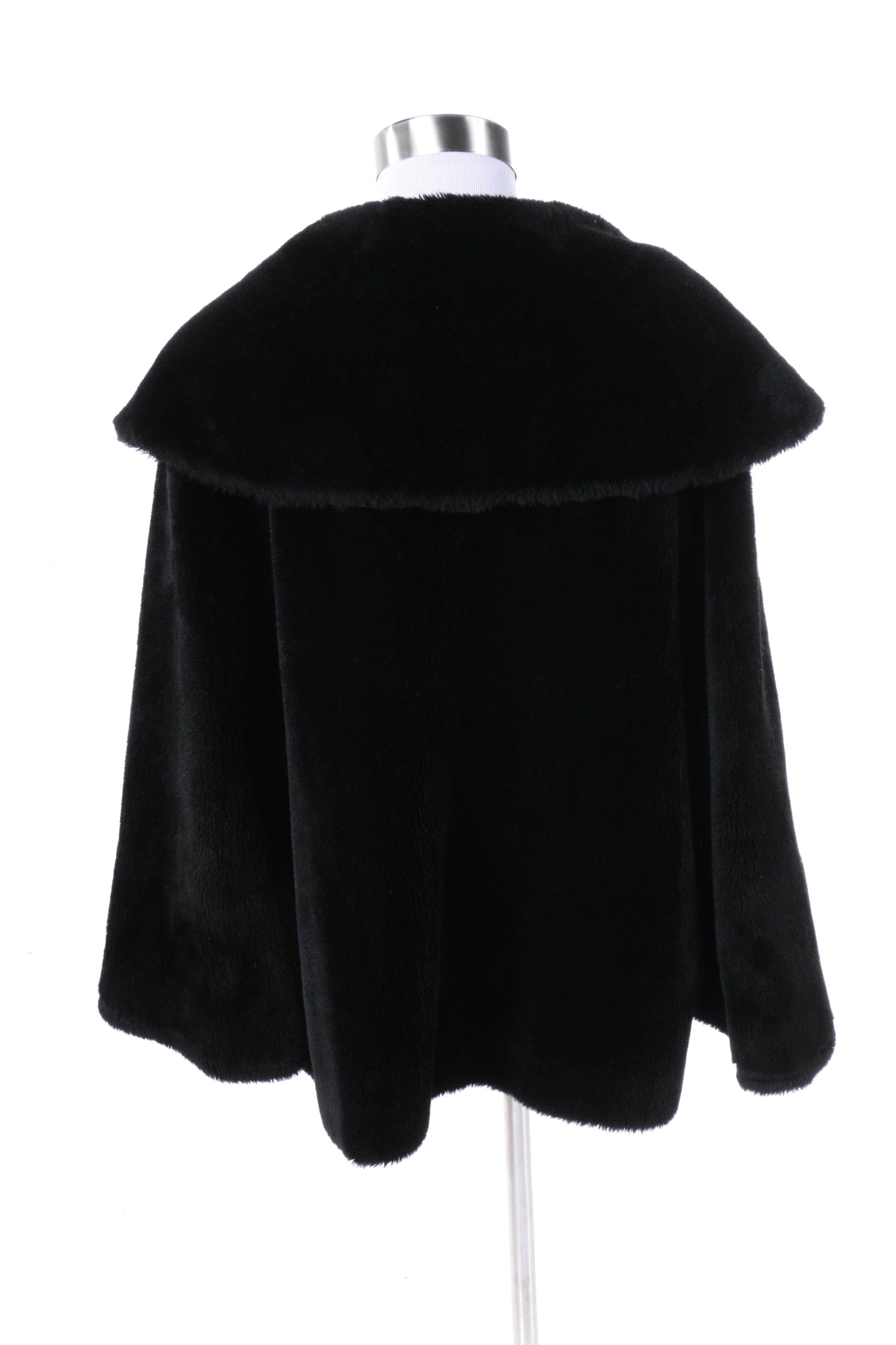 Women's Vintage Faux Fur Coat