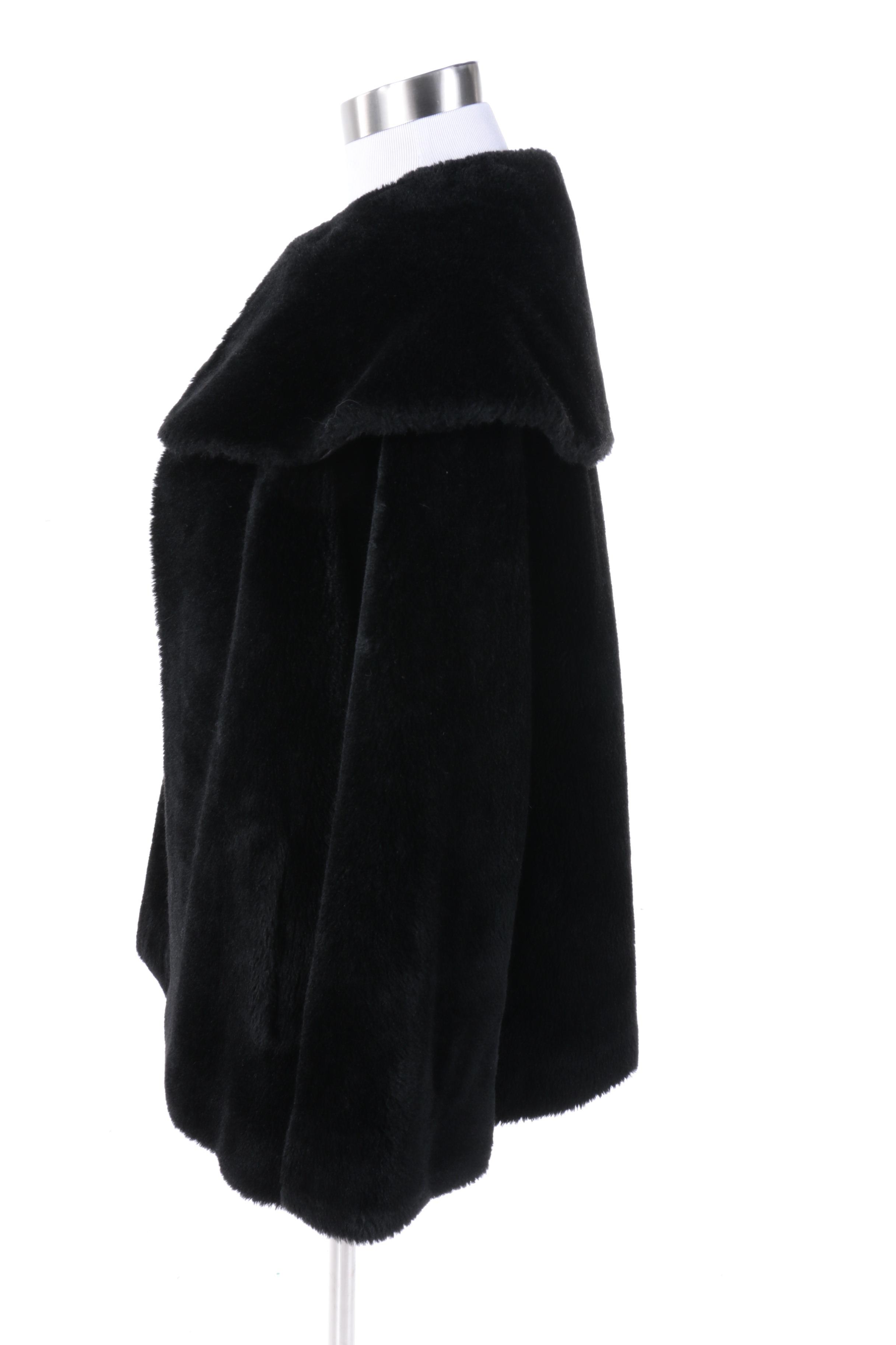 Women's Vintage Faux Fur Coat