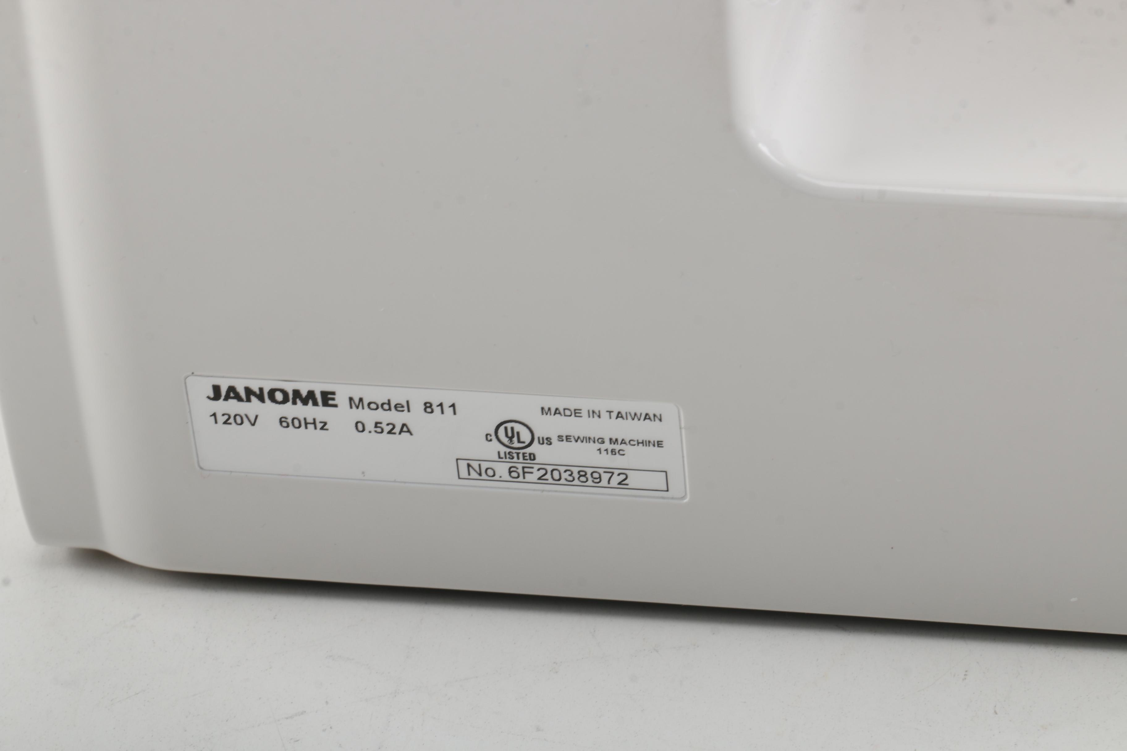 Janome Model 811 Sewing Machine