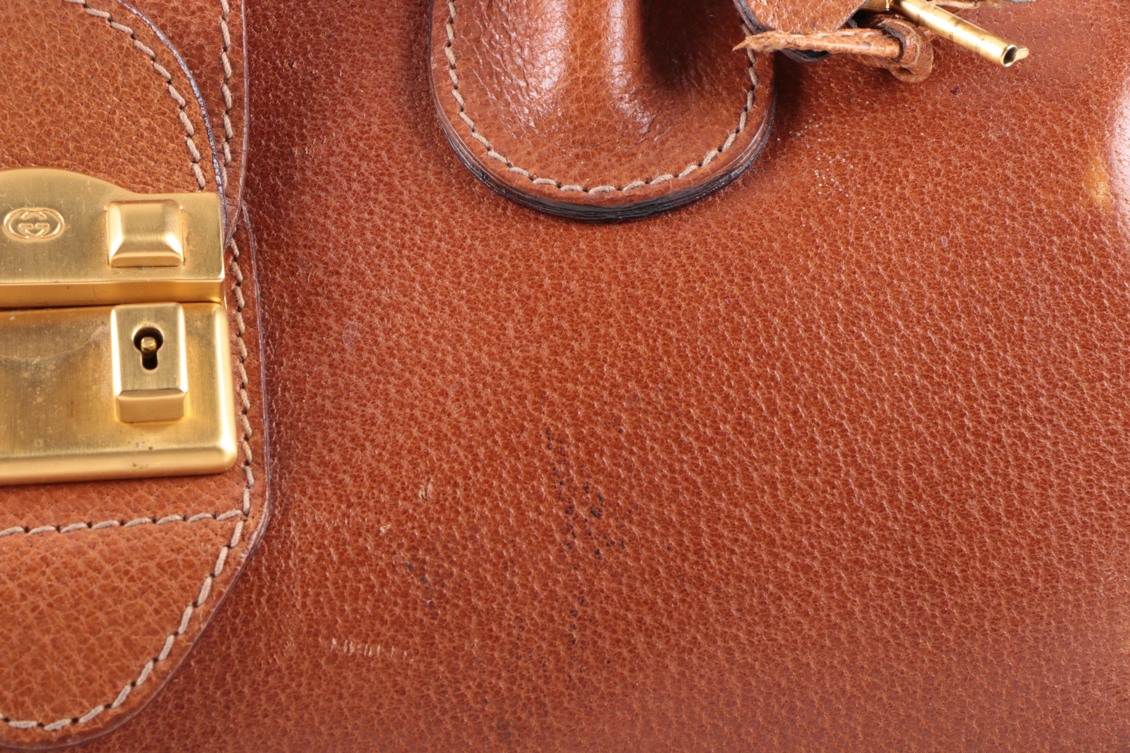 Vintage Gucci Leather Doctor's Bag