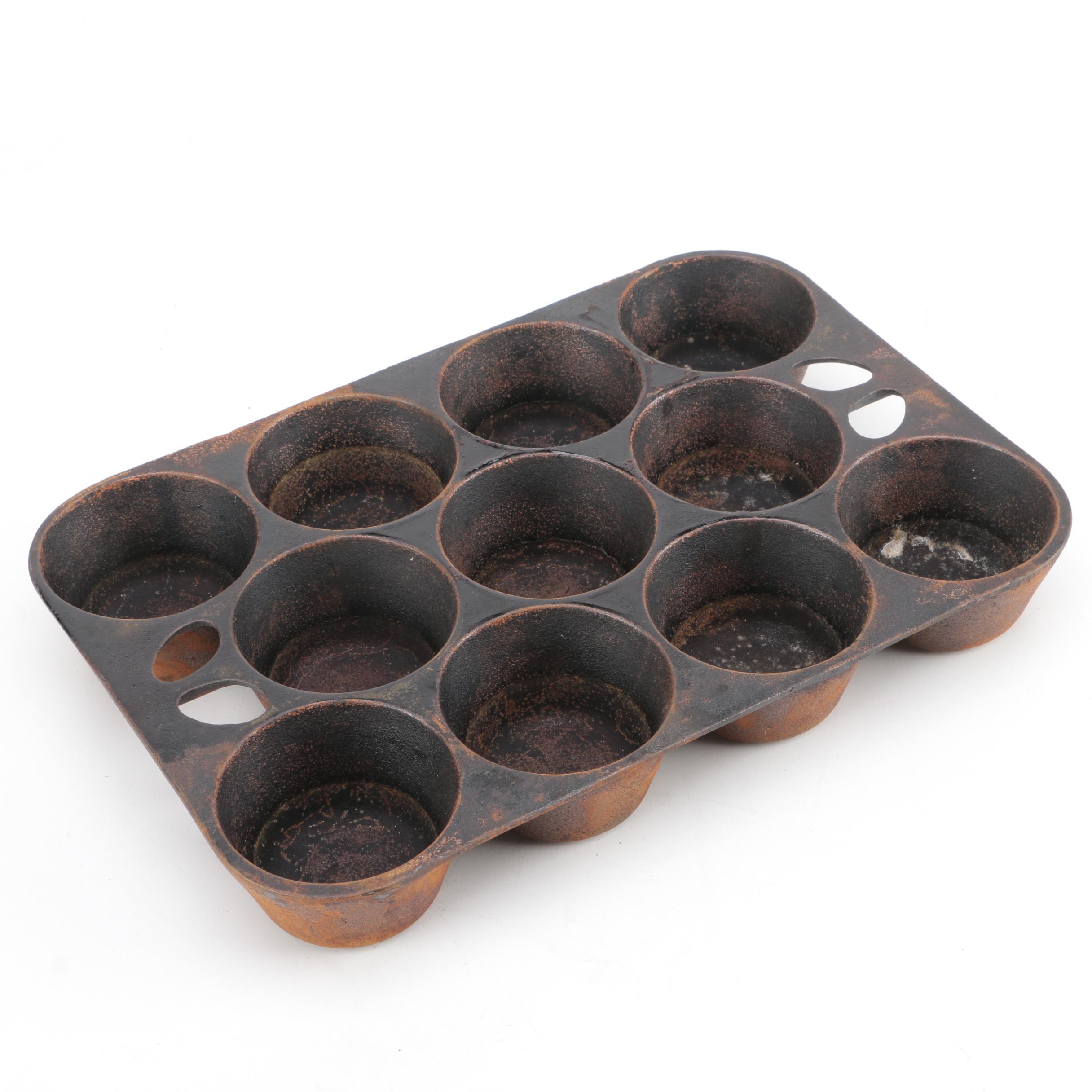 Cast Iron Muffin Pan