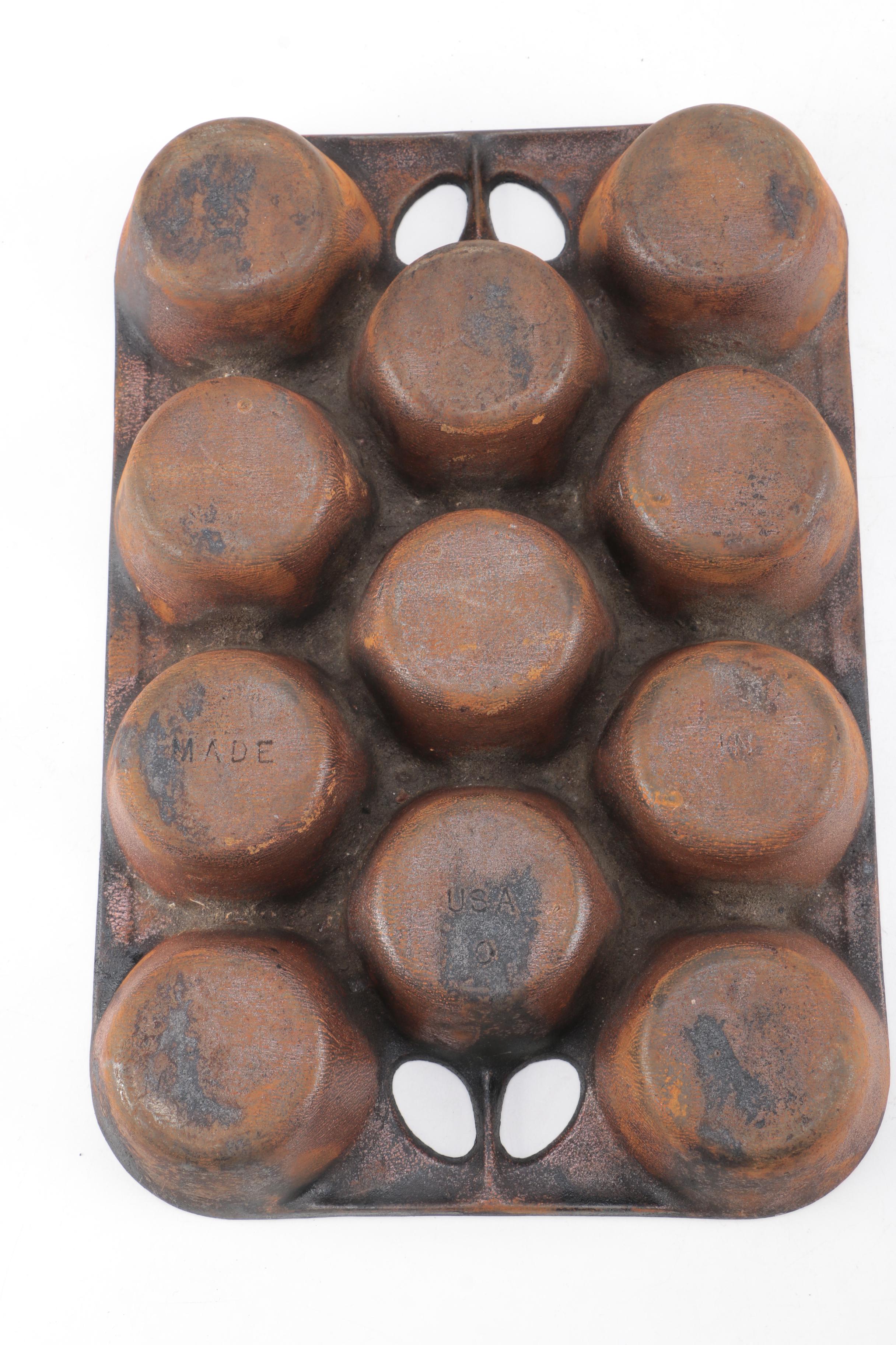 Cast Iron Muffin Pan