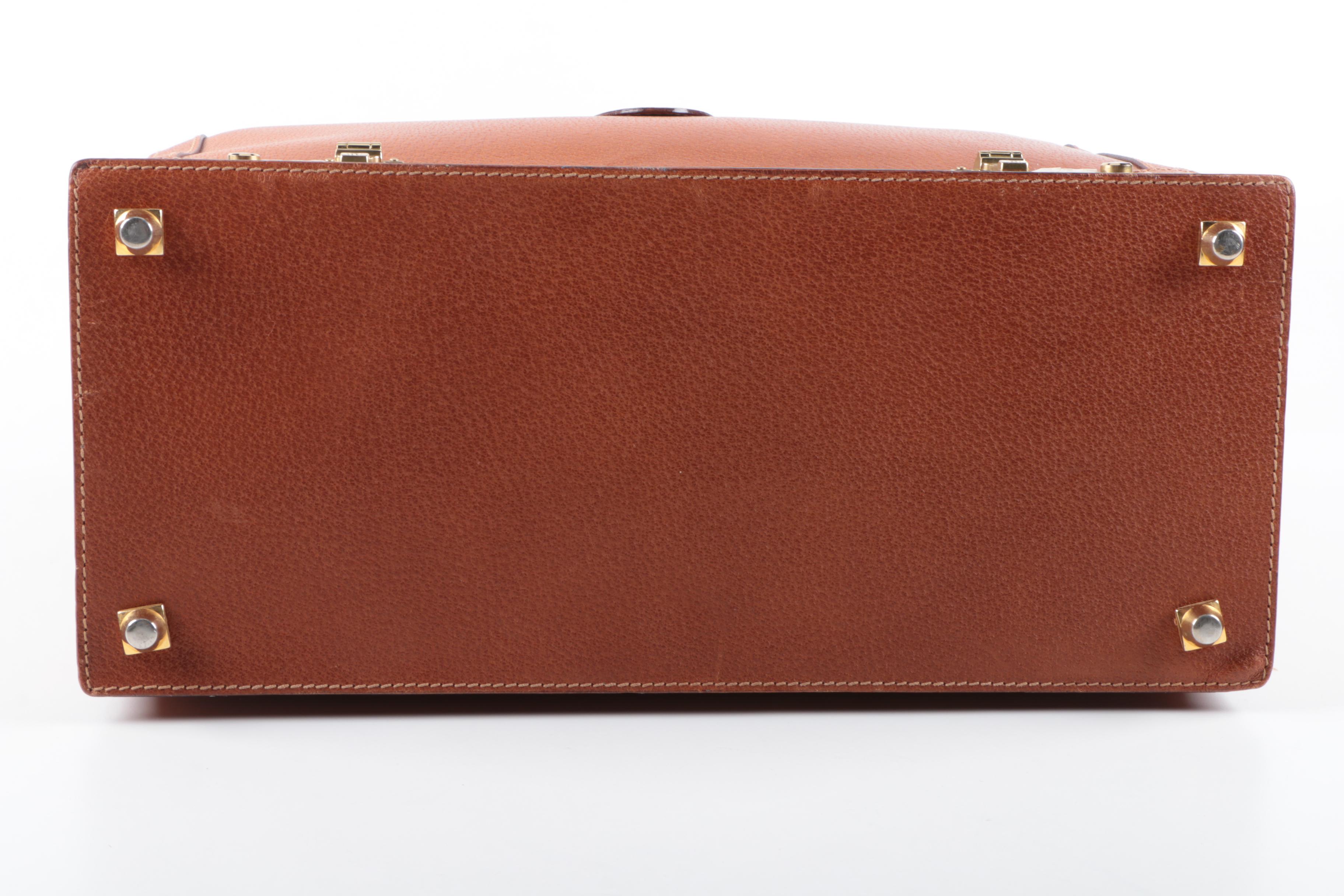 Vintage Gucci Leather Doctor's Bag