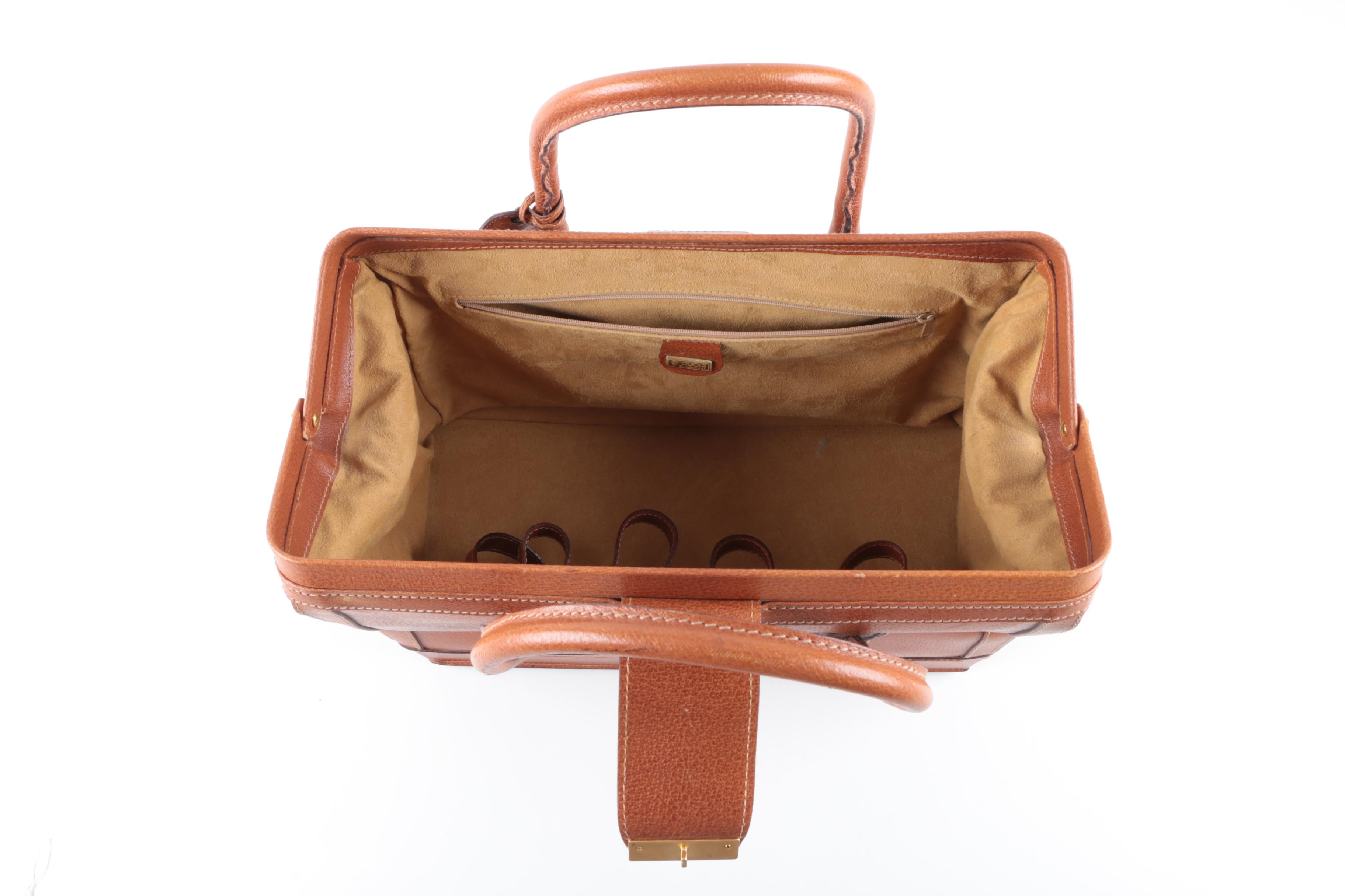 Vintage Gucci Leather Doctor's Bag
