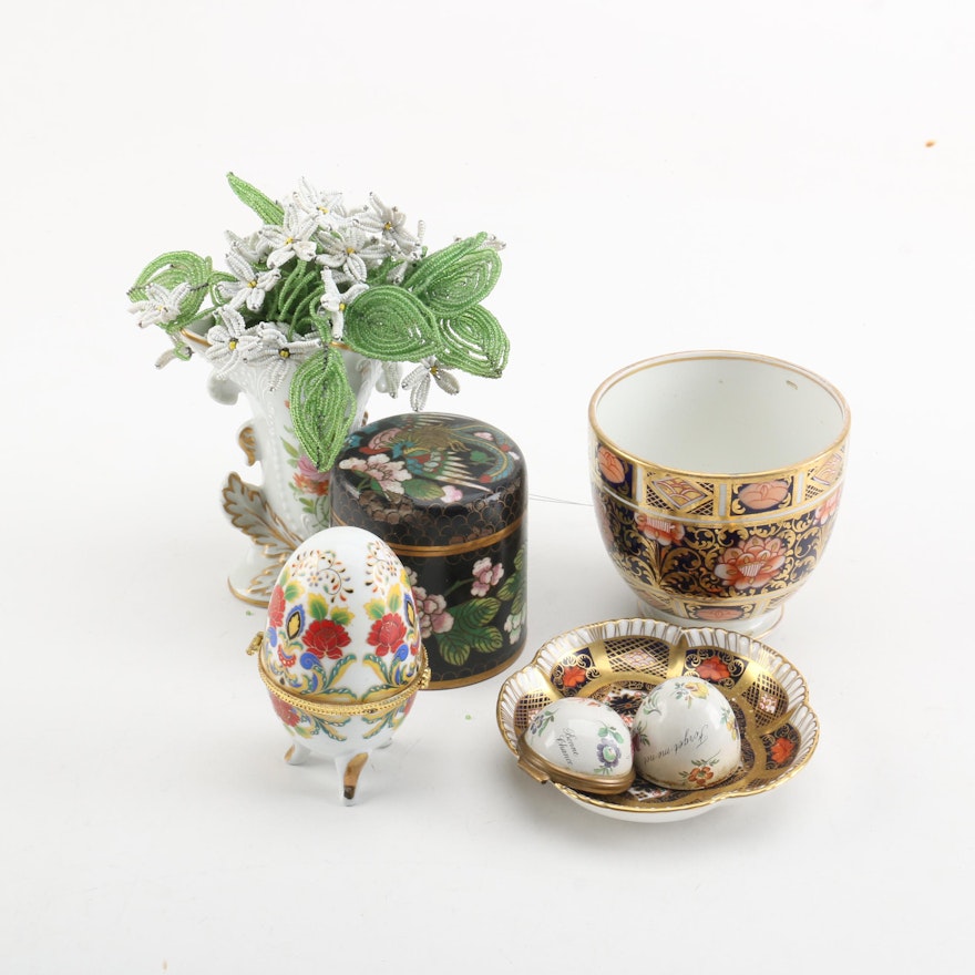 Cartier, Limoges and Royal Crown Derby Décor