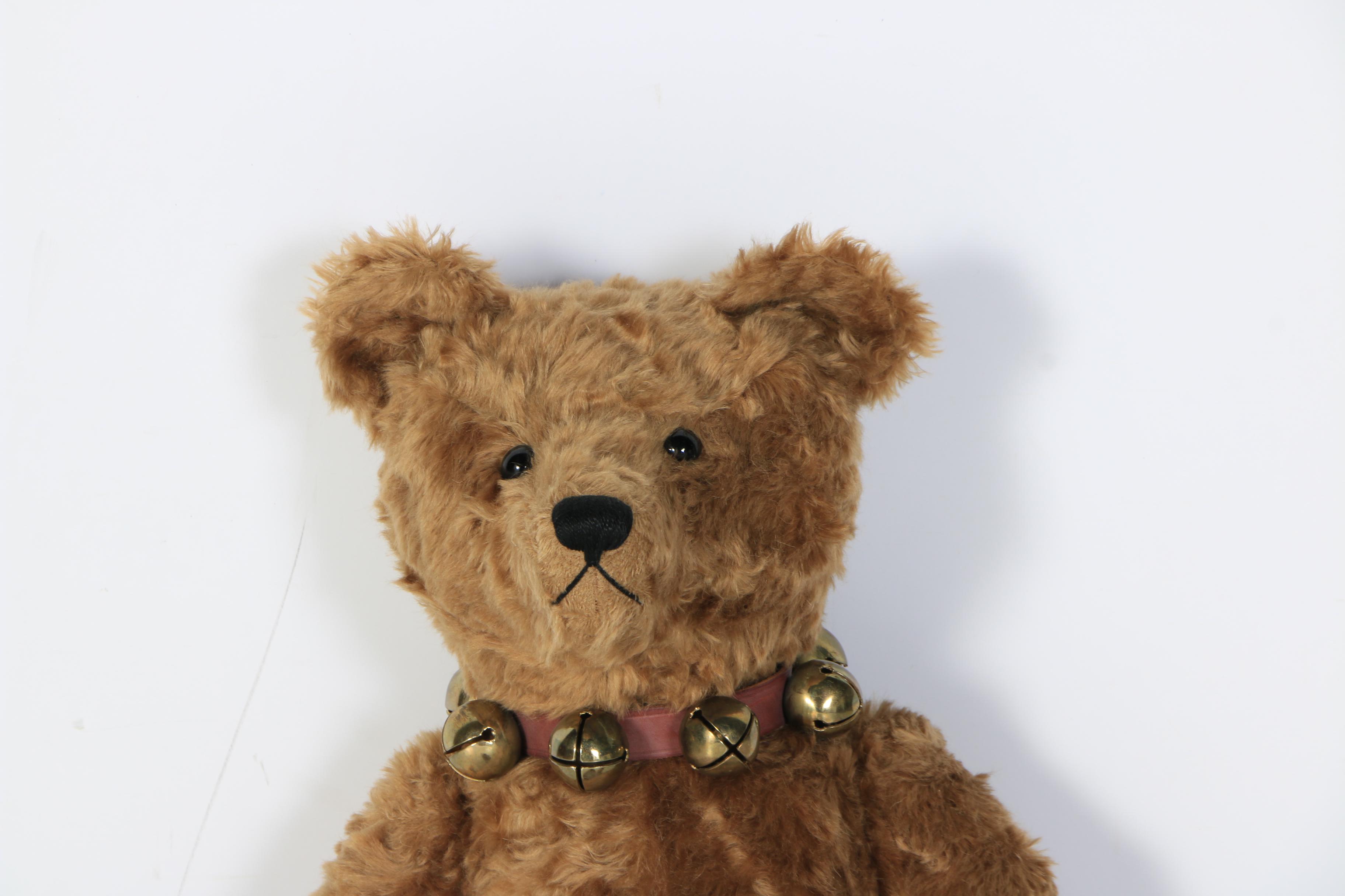 Vintage Stier Teddy Bear by Kathleen Wallace