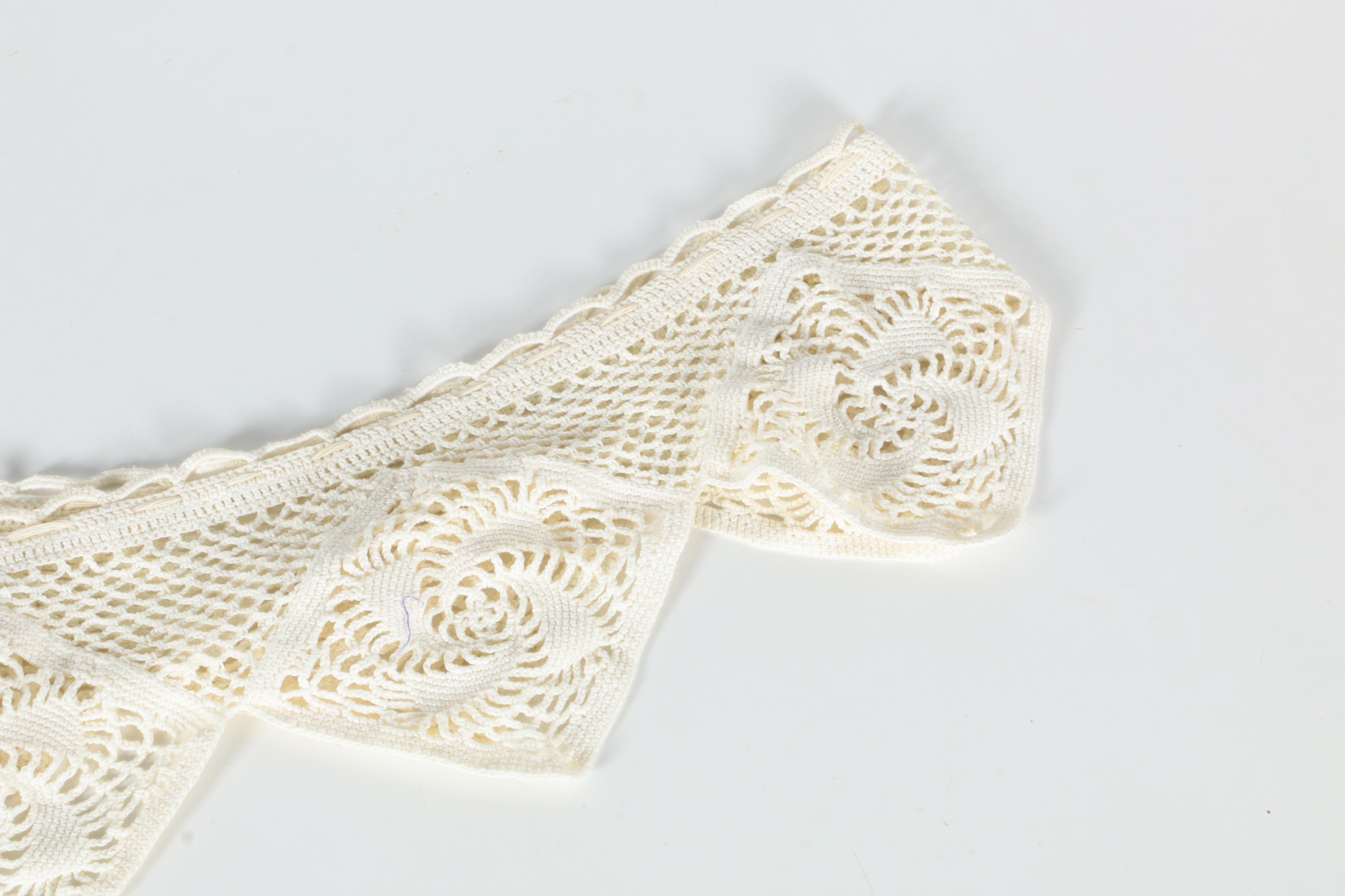 Hand Made Lace Curtain Tiebacks