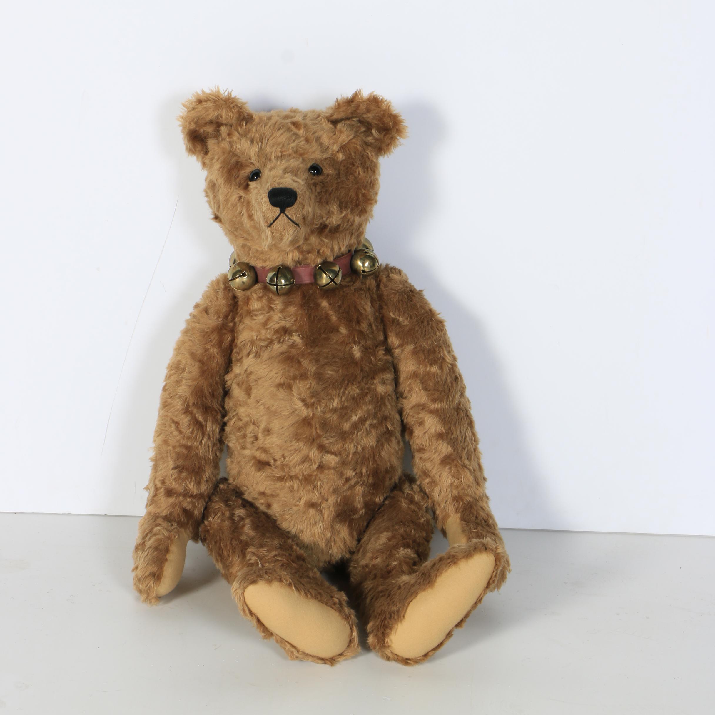 Vintage Stier Teddy Bear by Kathleen Wallace