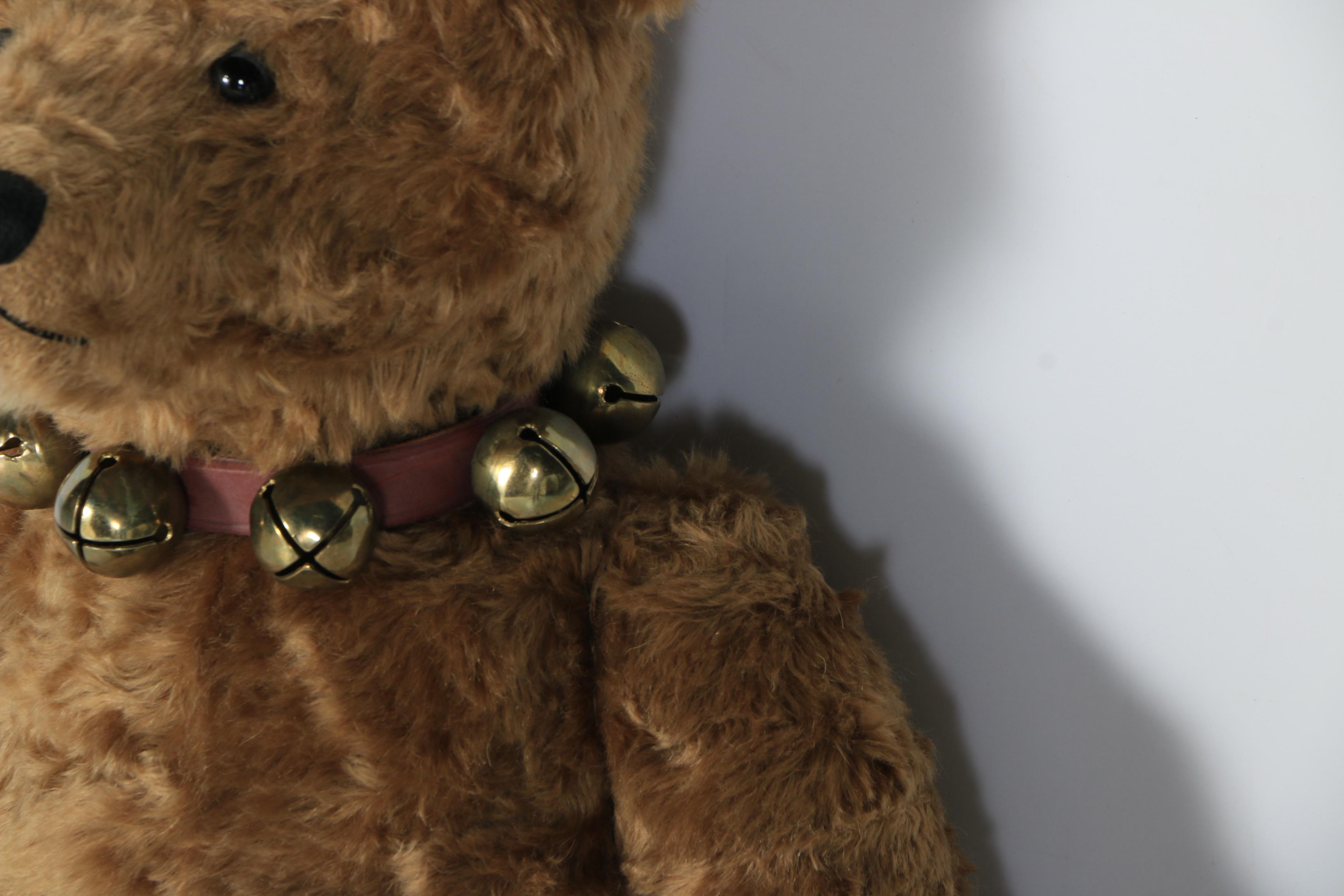 Vintage Stier Teddy Bear by Kathleen Wallace