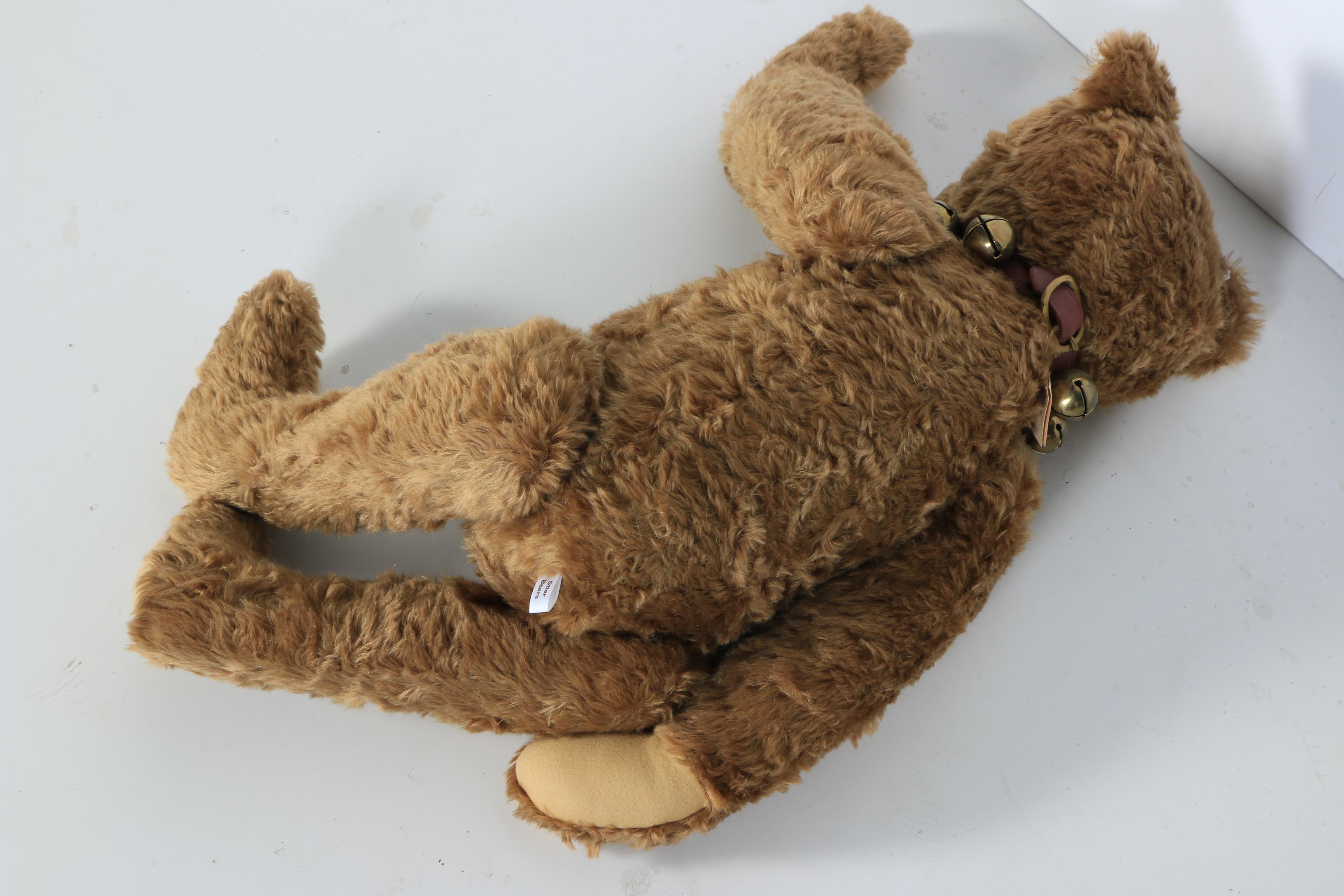 Vintage Stier Teddy Bear by Kathleen Wallace