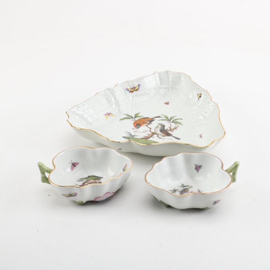 Herend "Rothschild Bird" Porcelain Tableware