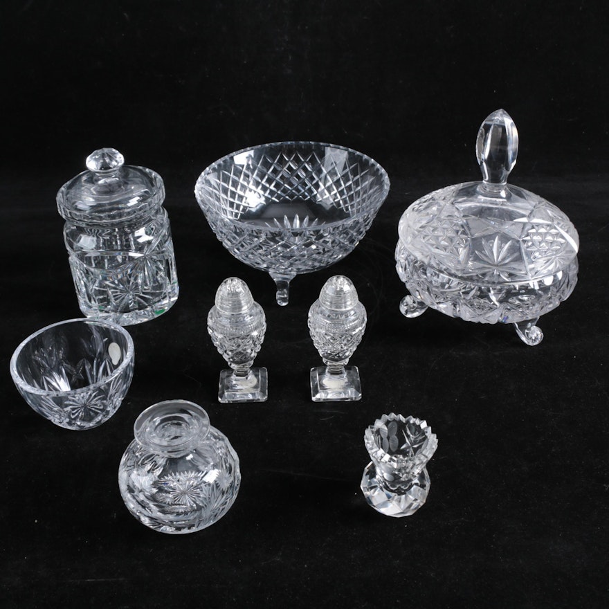 Waterford Crystal Bowl with Crystal Tableware