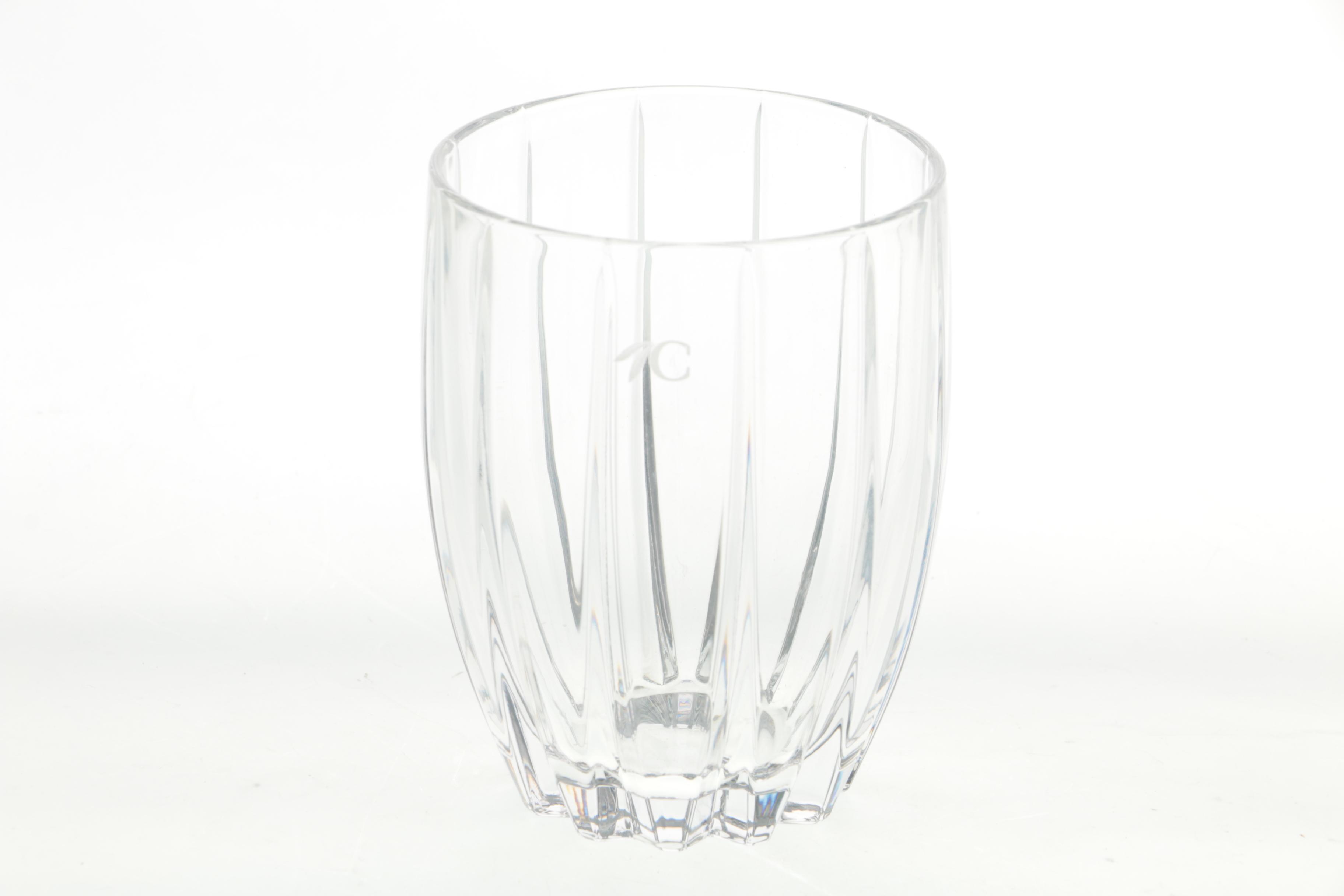 Marquis by Waterford Crystal "Omega" Double Old Fashioned Glasses
