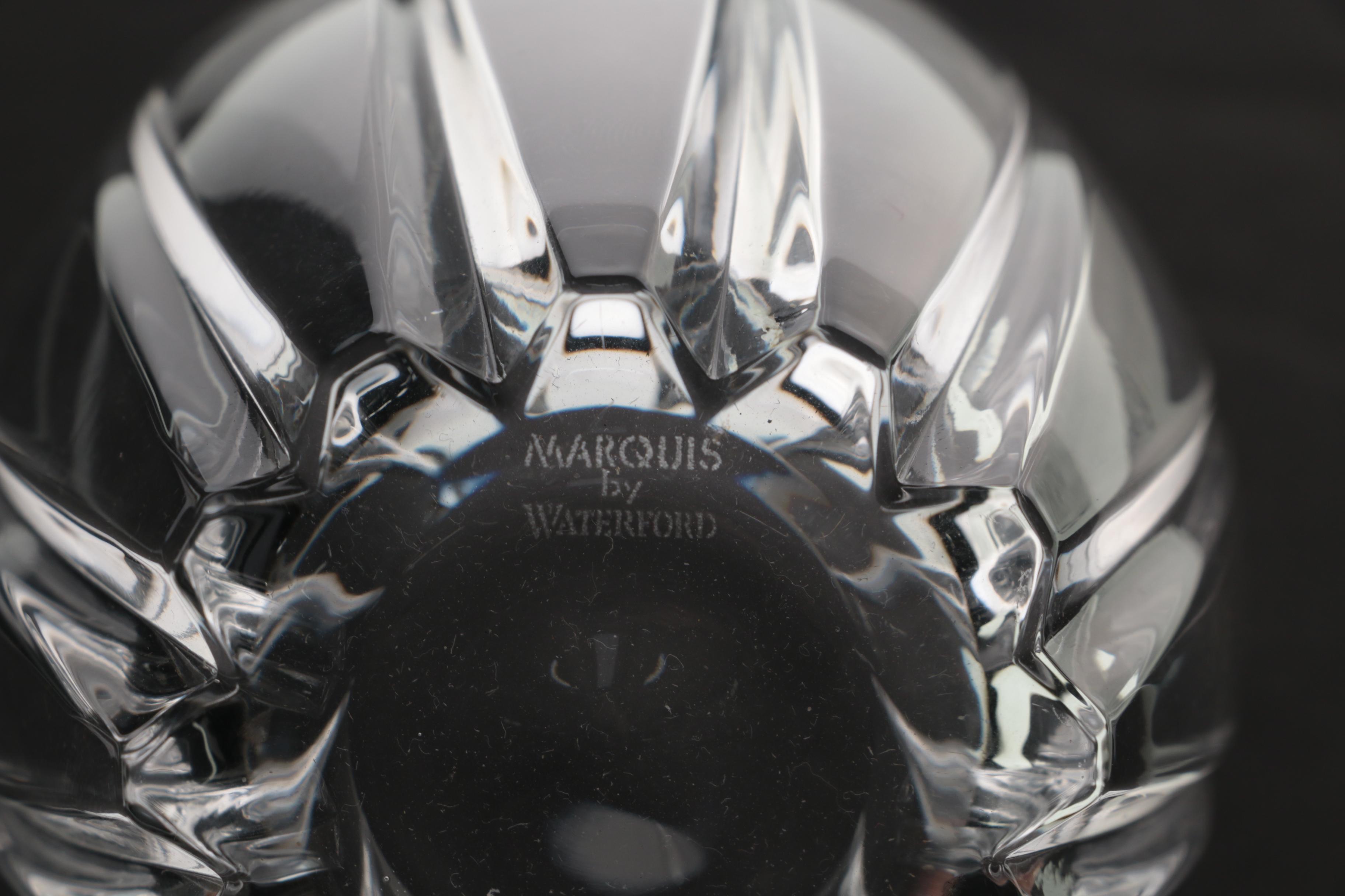 Marquis by Waterford Crystal "Omega" Double Old Fashioned Glasses