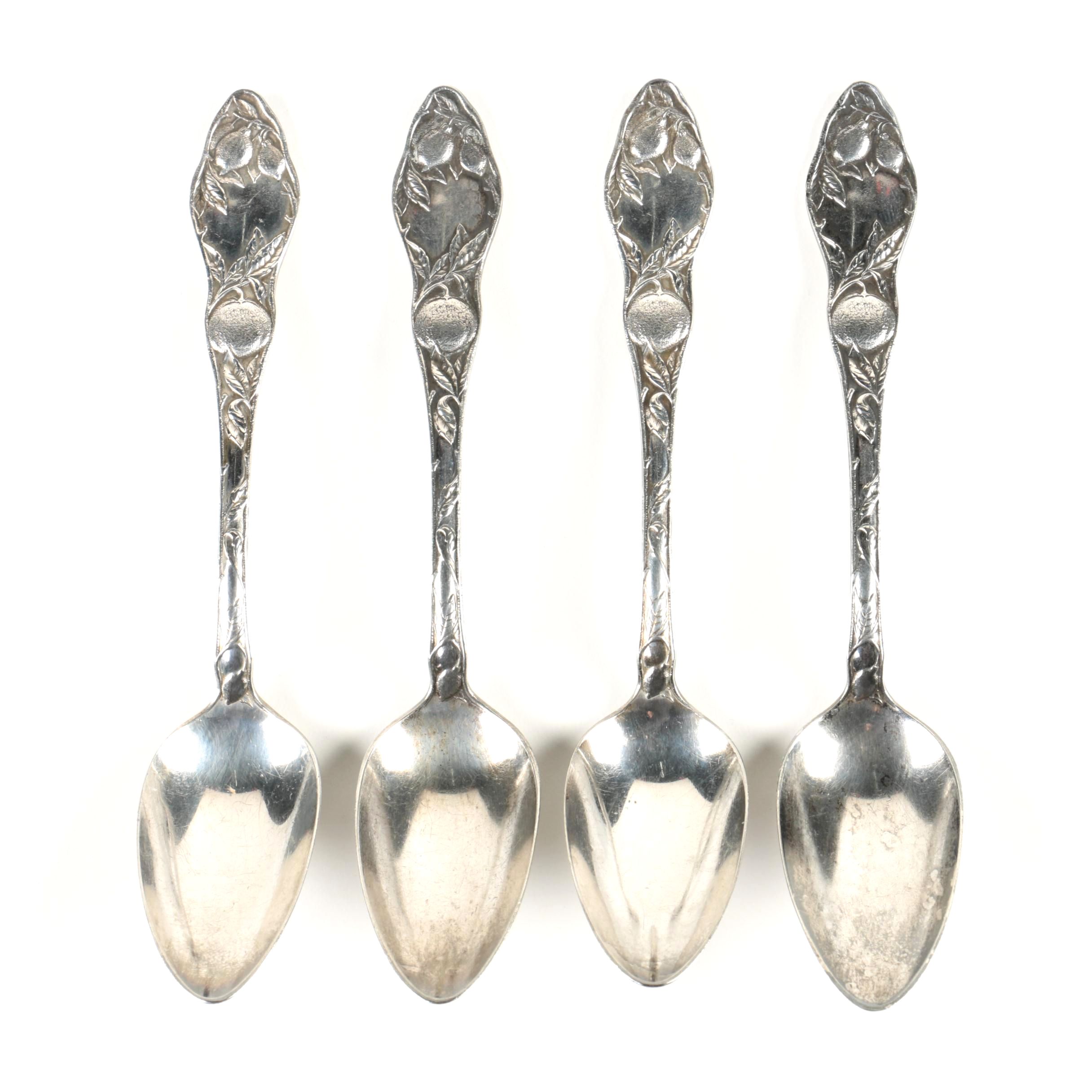 Oneida Community "Orange" Silver-Plated Teaspoons