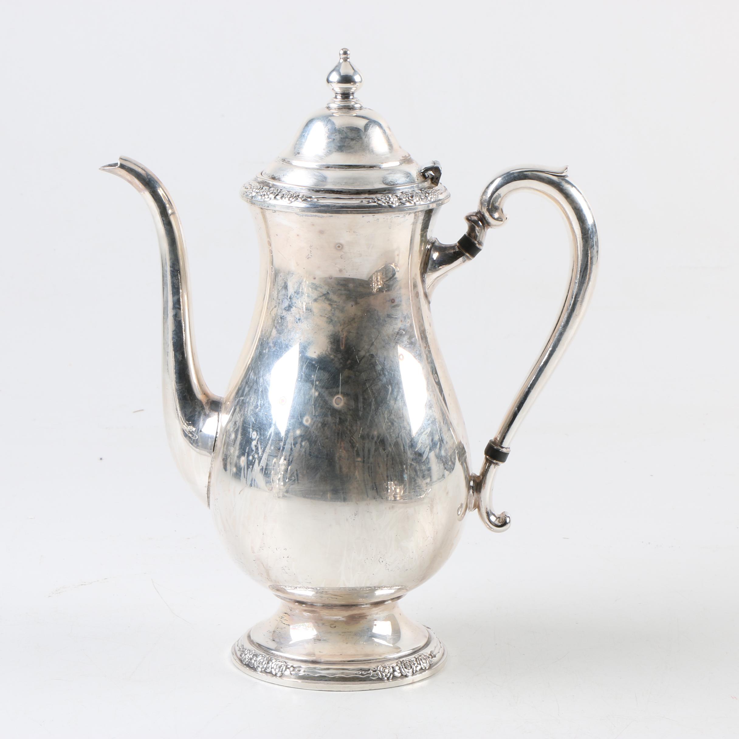 International Silver Co. "Camille" Silver Plate Coffee and Tea Set and More