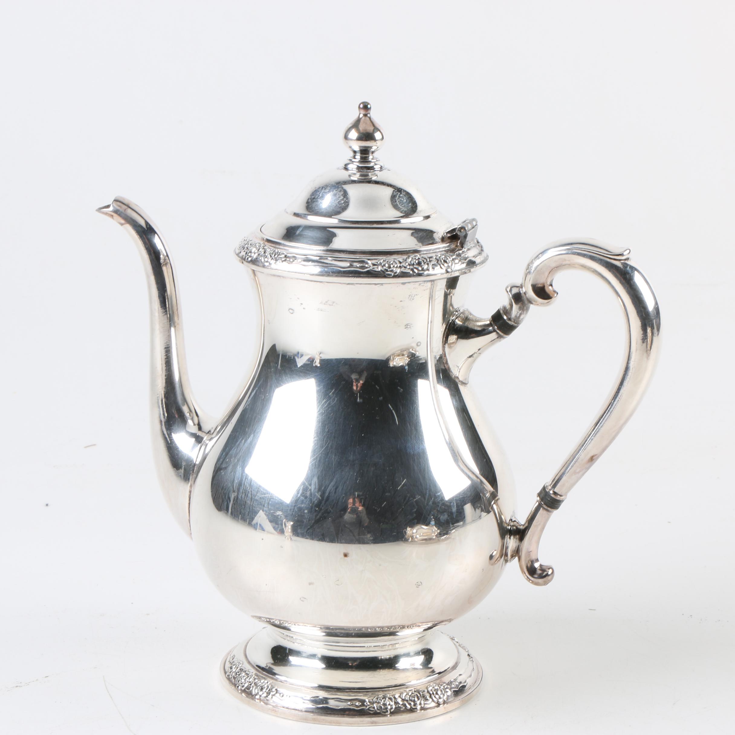 International Silver Co. "Camille" Silver Plate Coffee and Tea Set and More