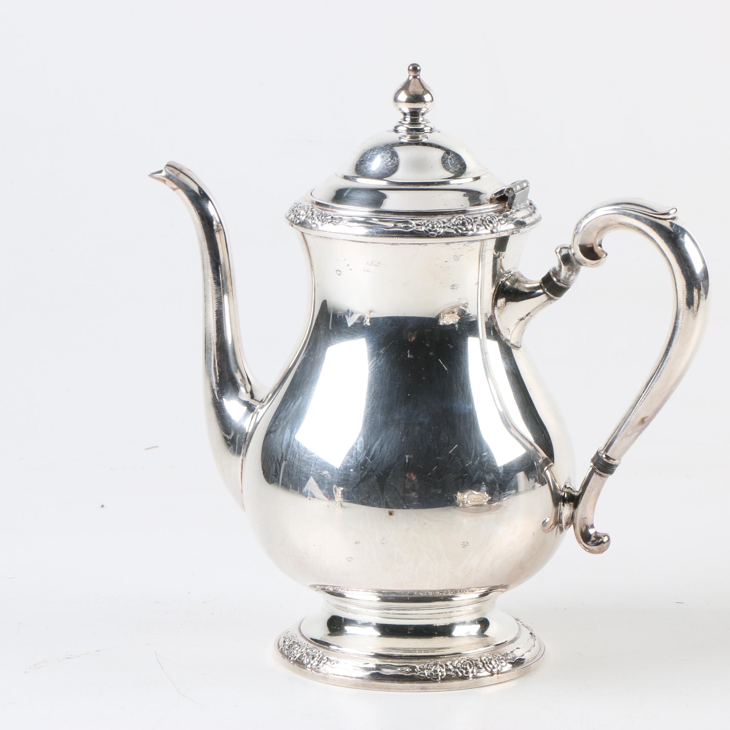 International Silver Co. "Camille" Silver Plate Coffee and Tea Set and More