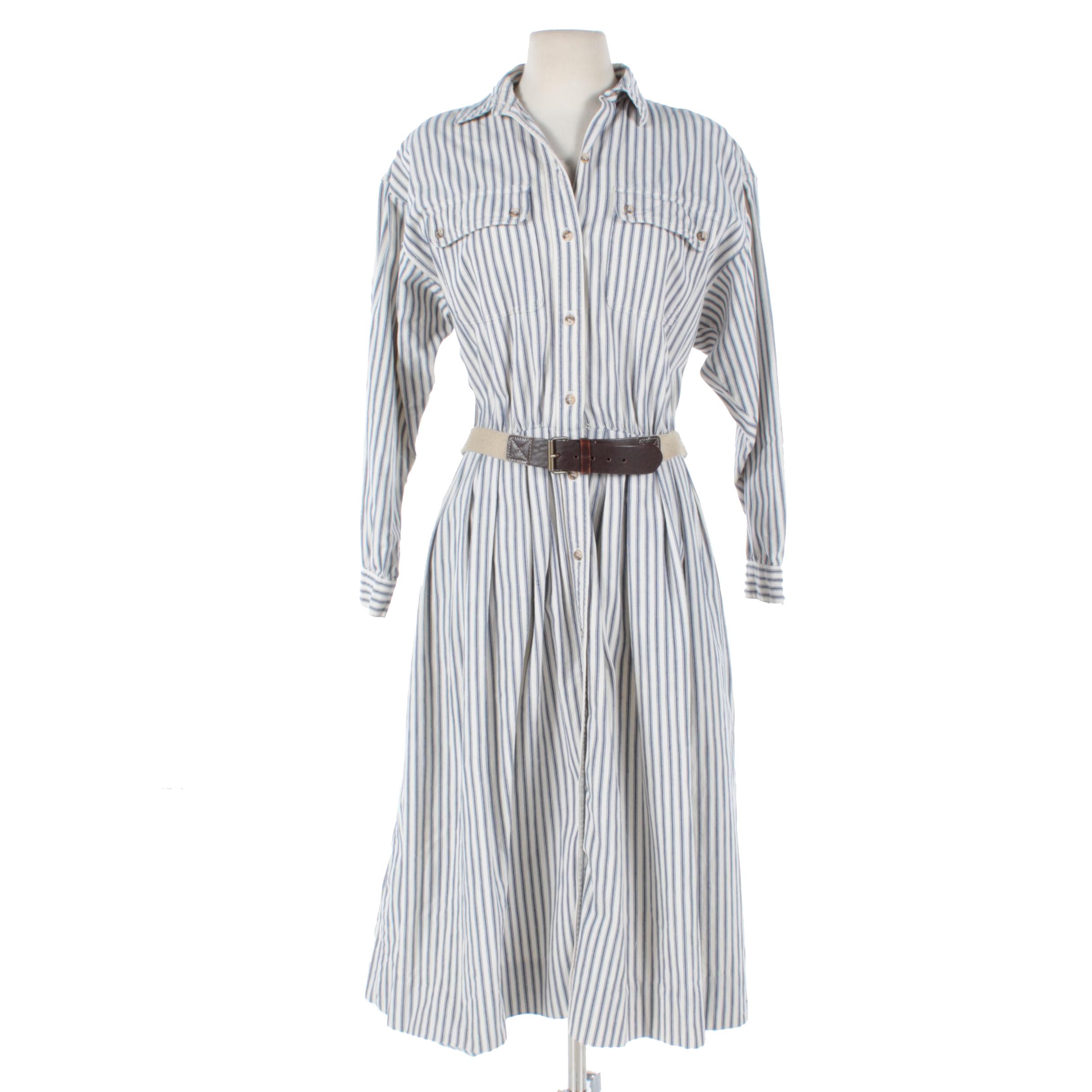 Vintage J.G. Hook Button Up Dress