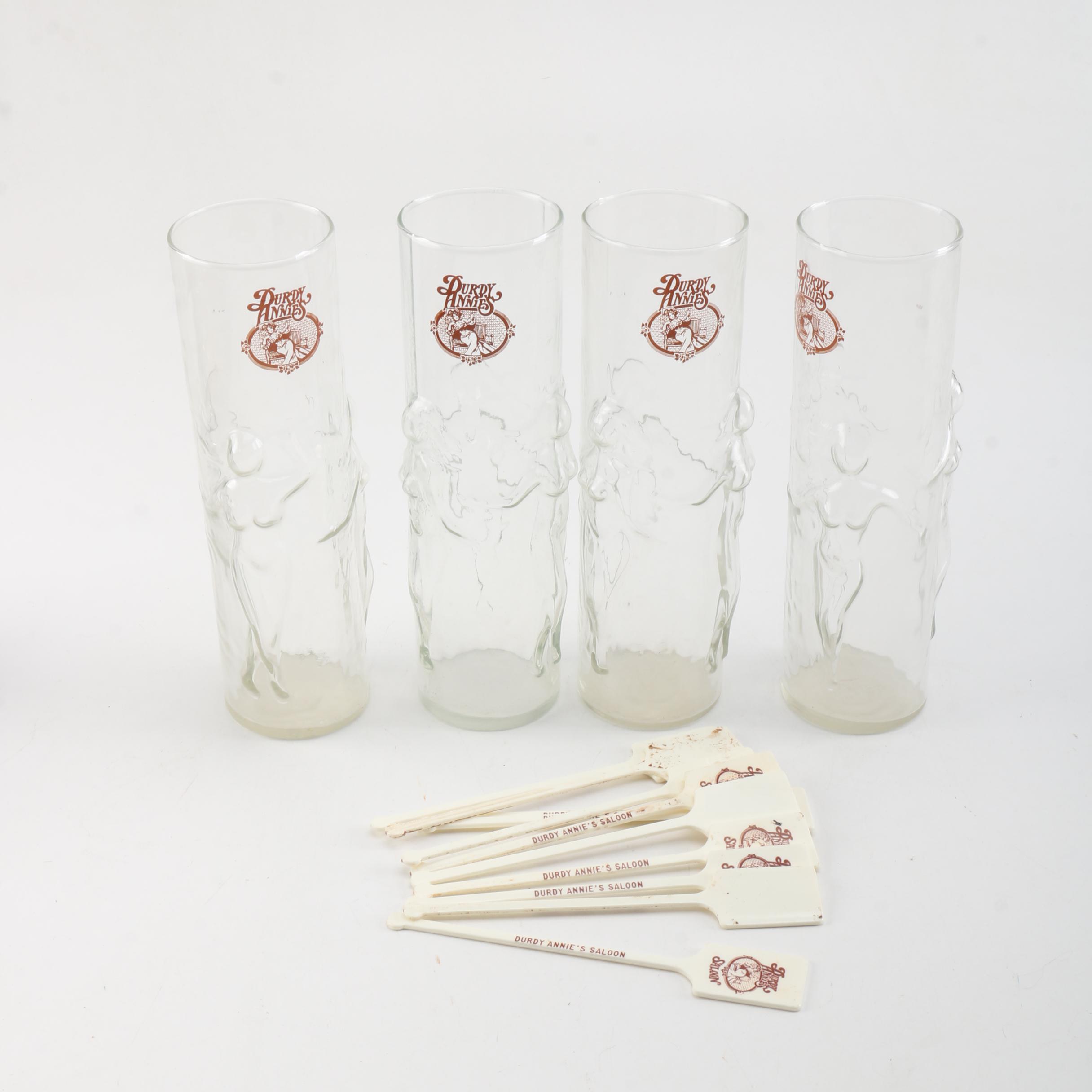 Collection of Barware from Durdy Annie's Saloon
