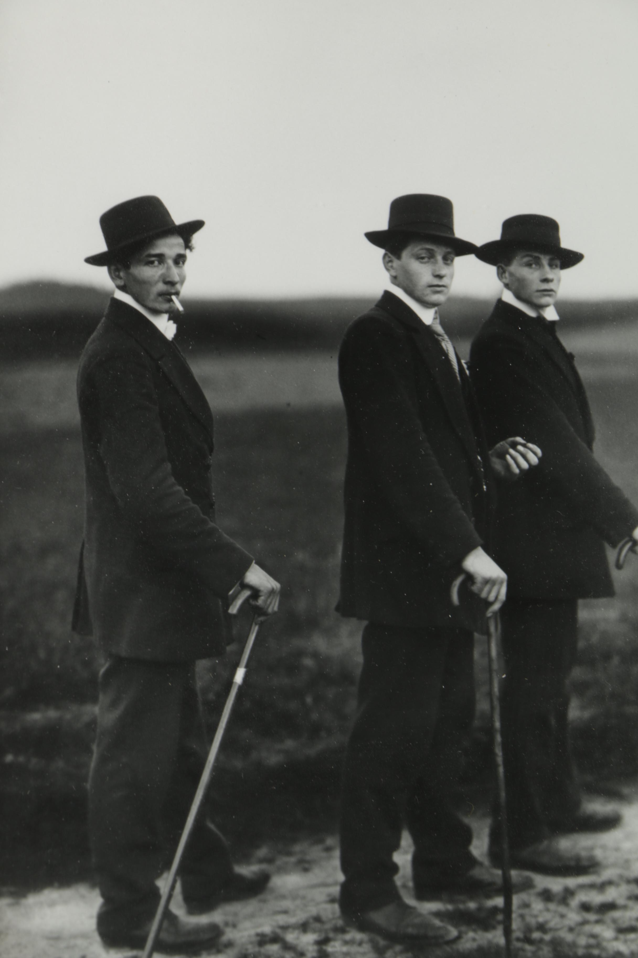 Digital Print After August Sander "Young Farmers"