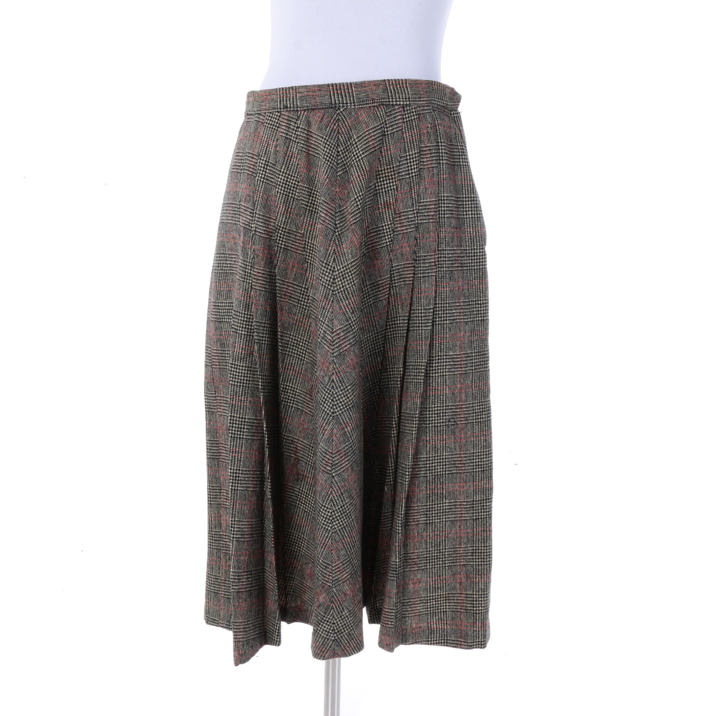 Vintage Wool Skirt