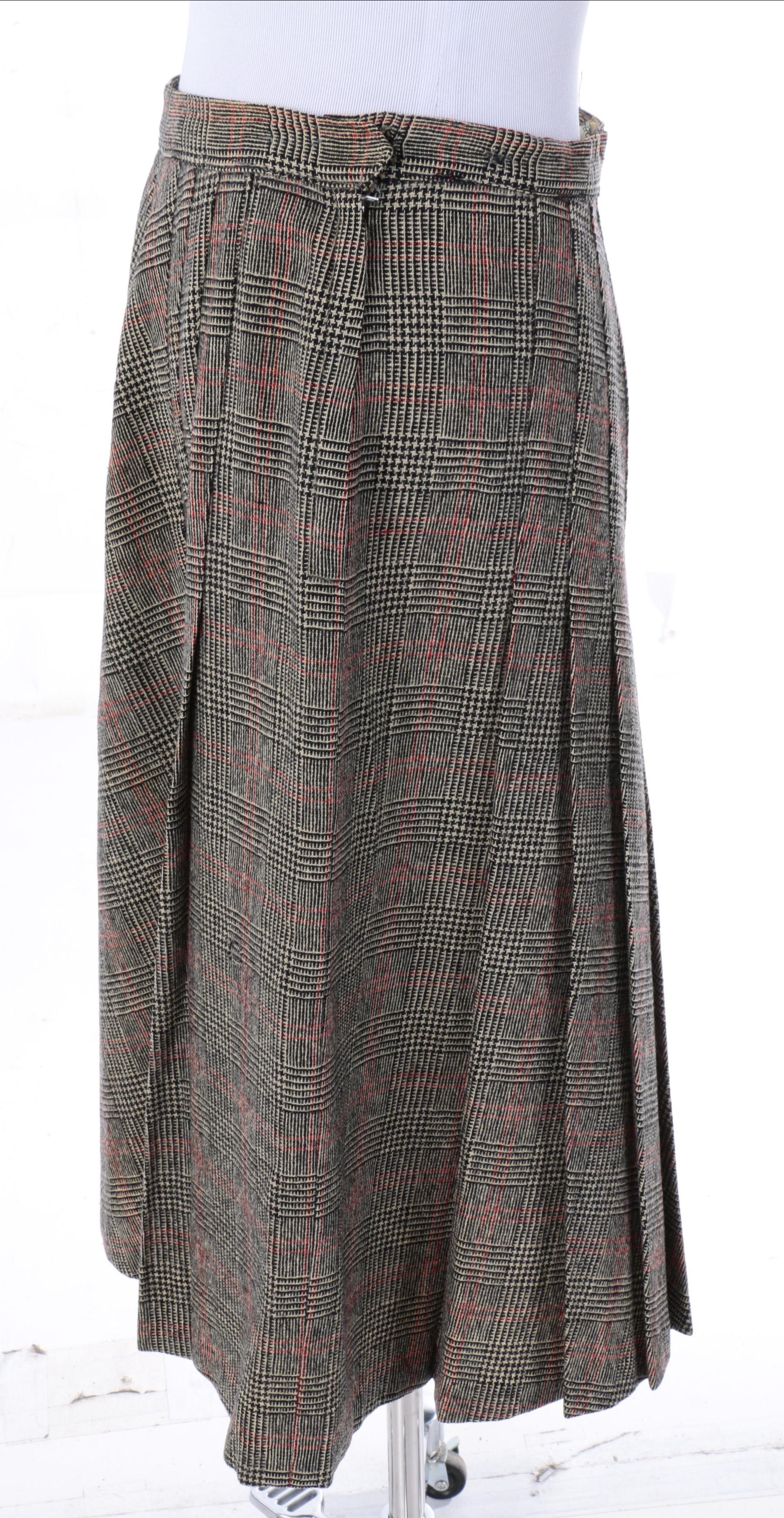 Vintage Wool Skirt