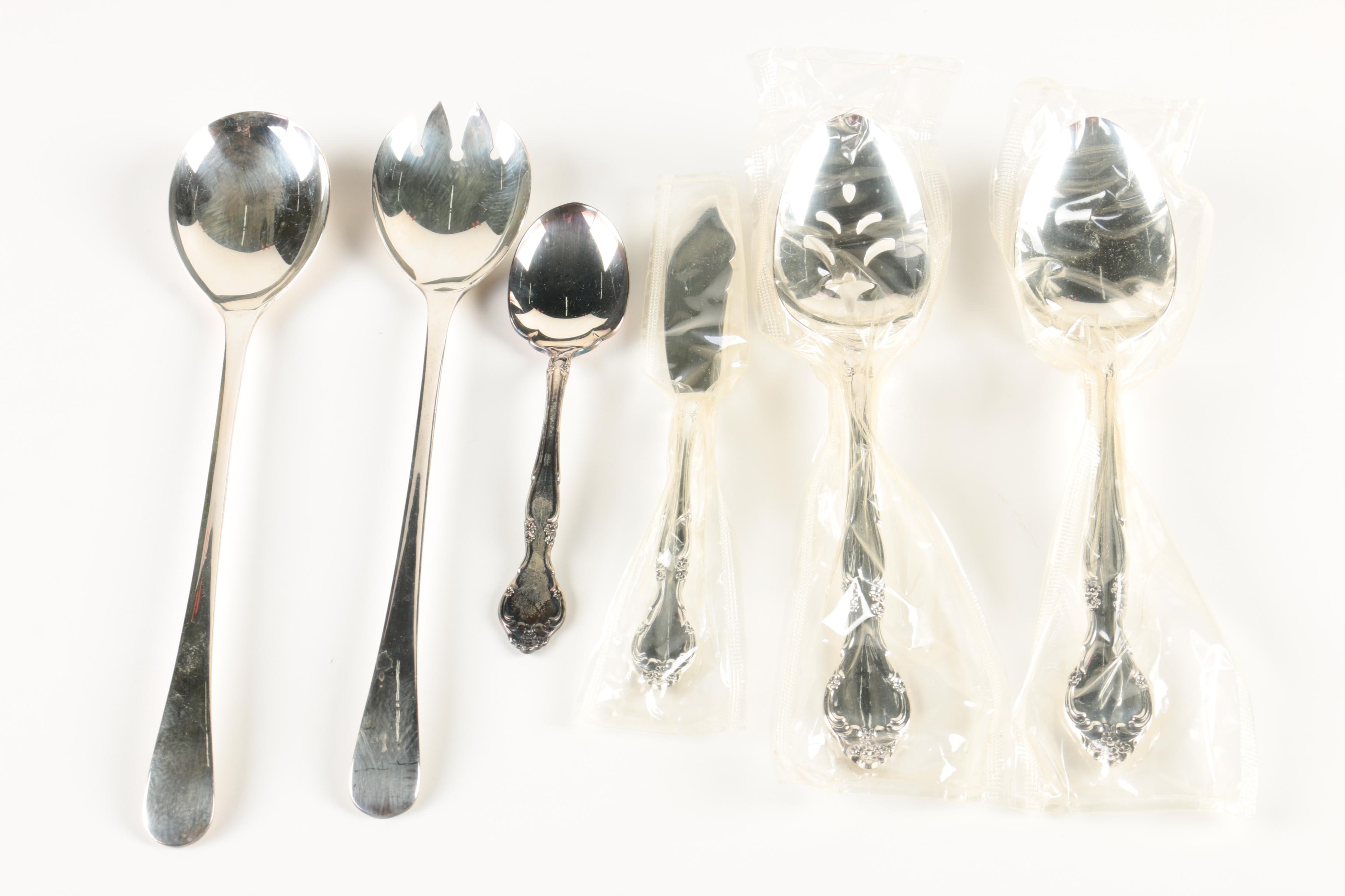 Oneida Community "Affection" Silver Plate Flatware Set