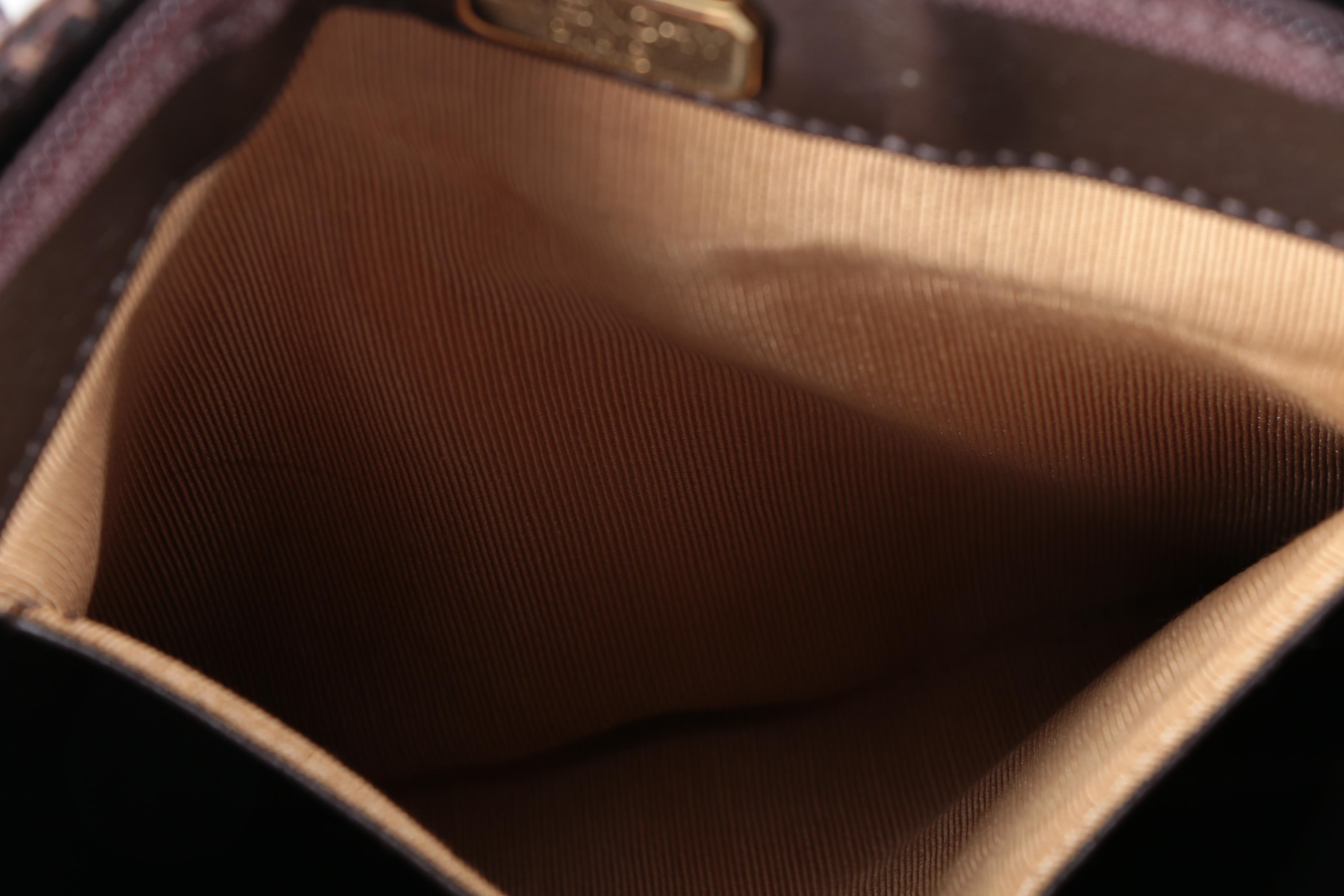 Vintage Brown Leather Givenchy Bucket Bag