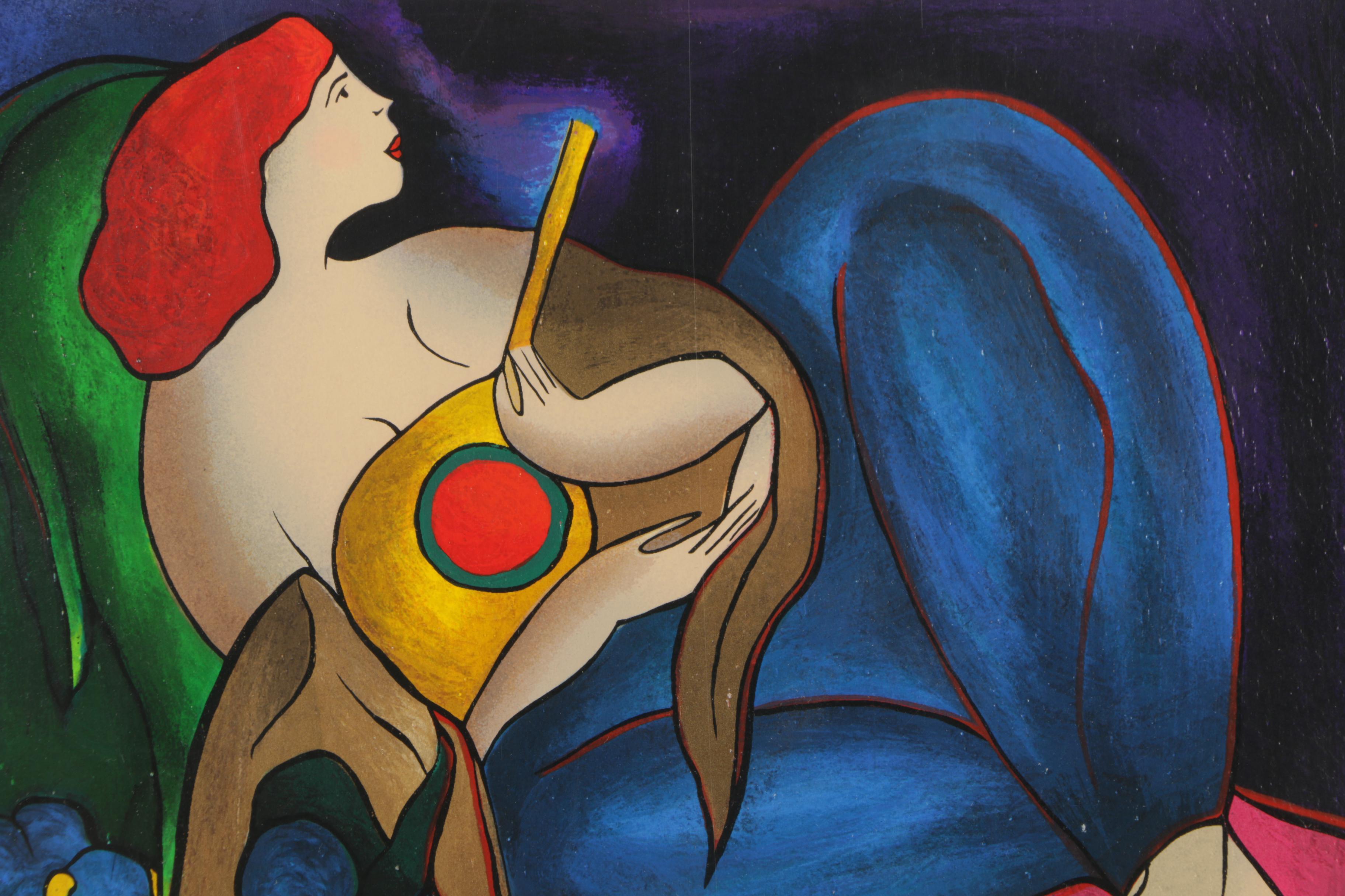 Linda Le Kinff 2002 Serigraph "Venus"