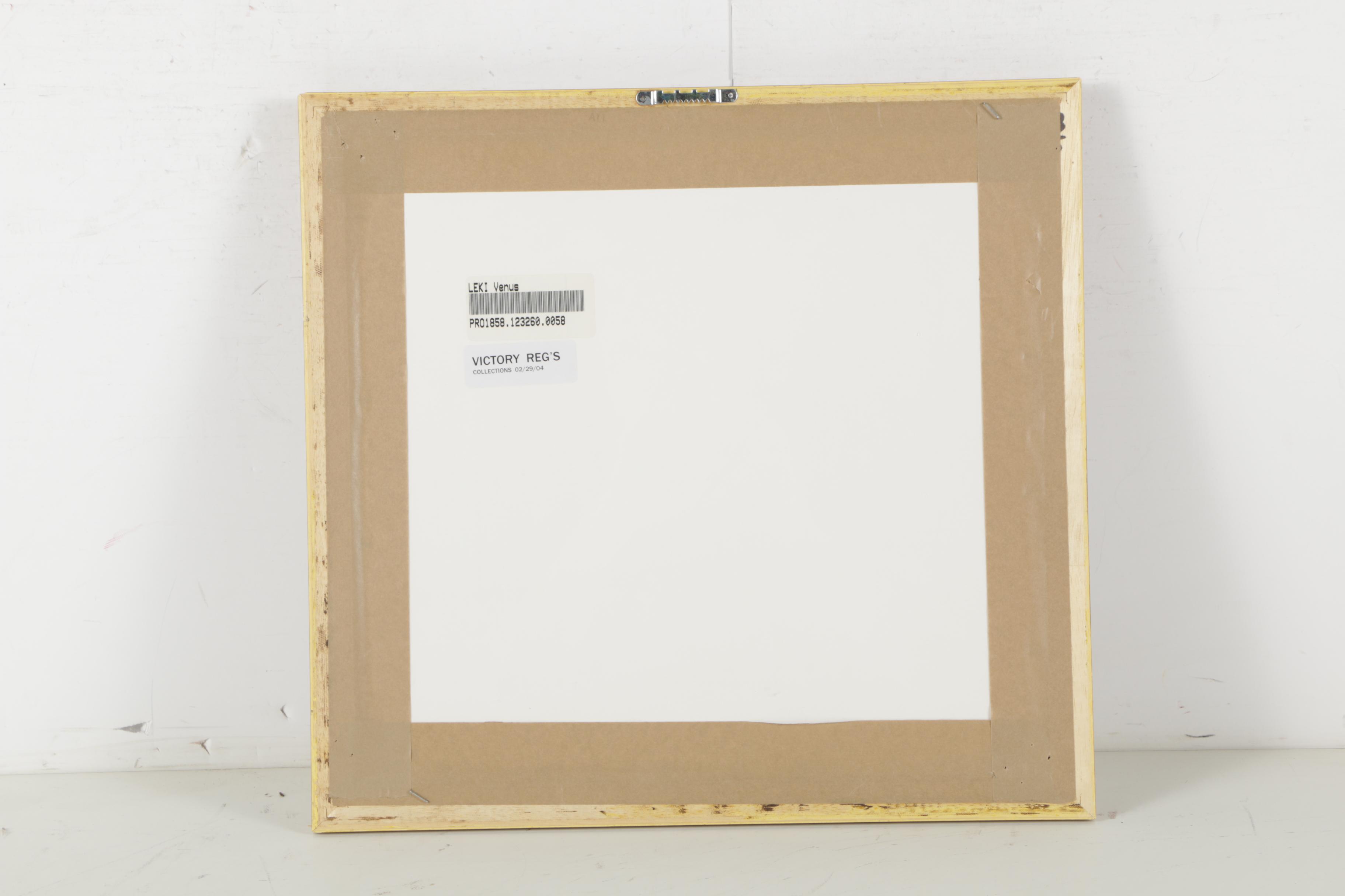 Linda Le Kinff 2002 Serigraph "Venus"