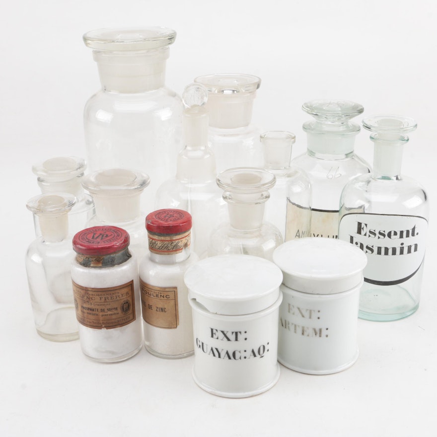 Apothecary Bottles and Canisters
