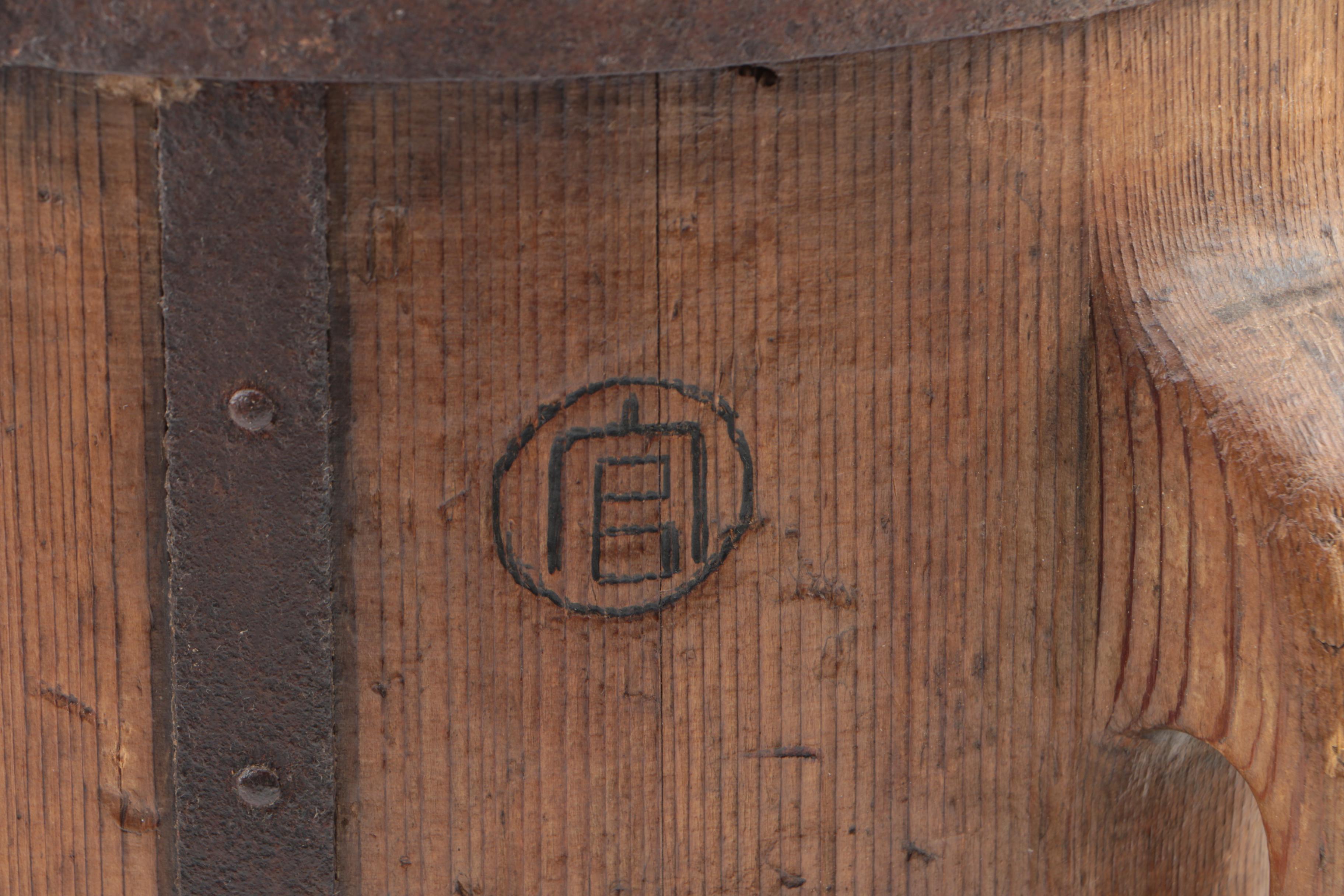 Japanese Wooden Rice Buckets