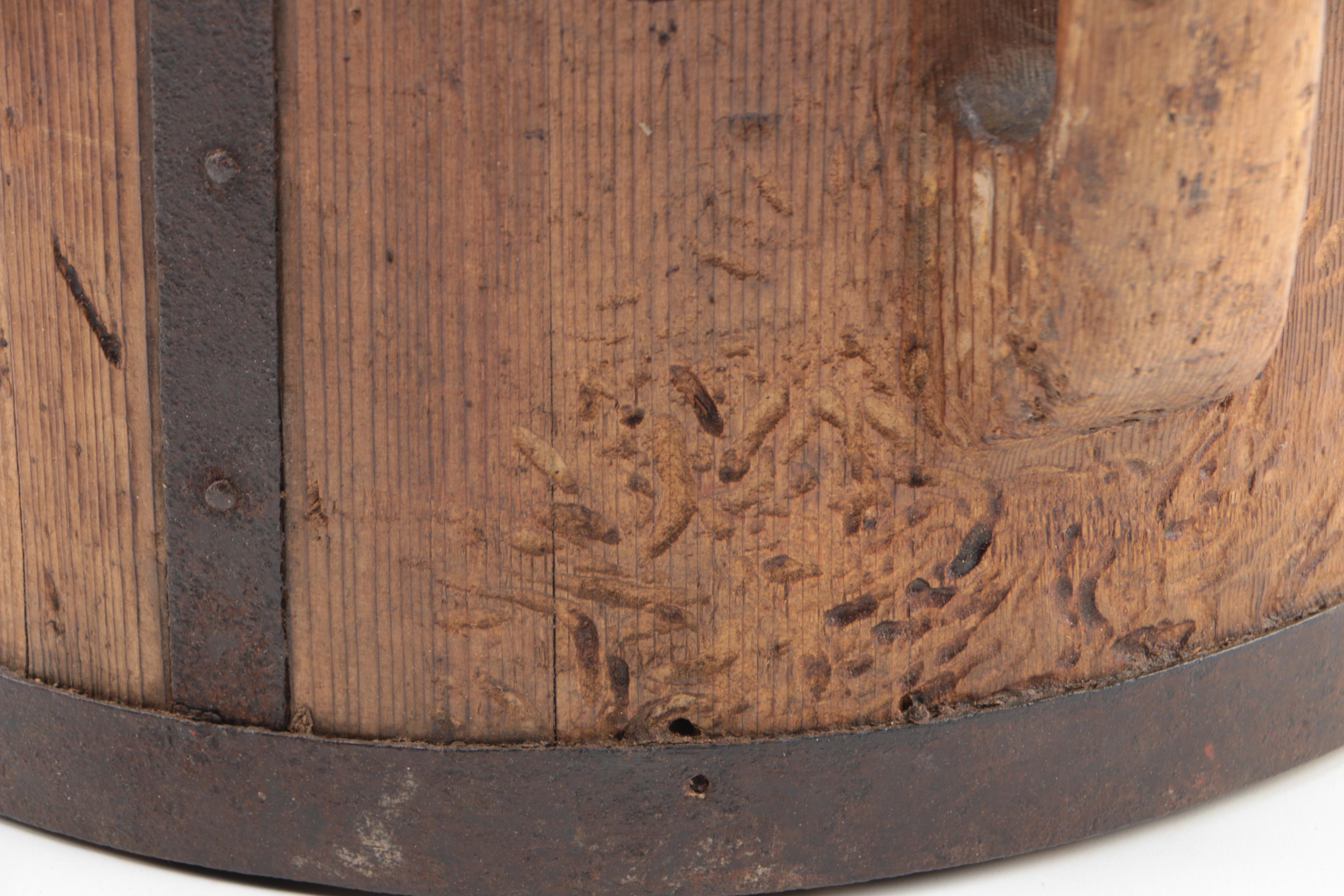 Japanese Wooden Rice Buckets